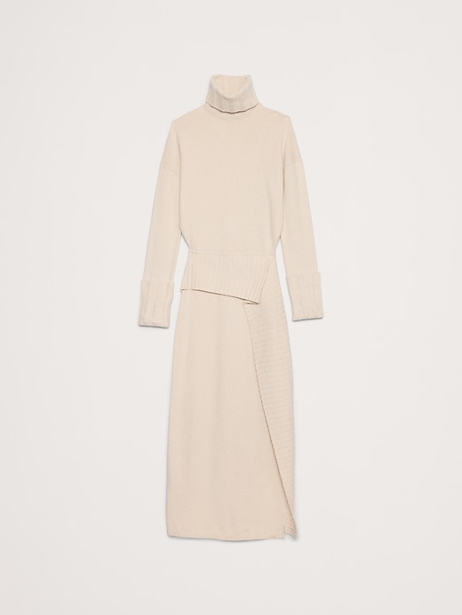 chinese dress ladies The Cotton-Merino Turtleneck Dress