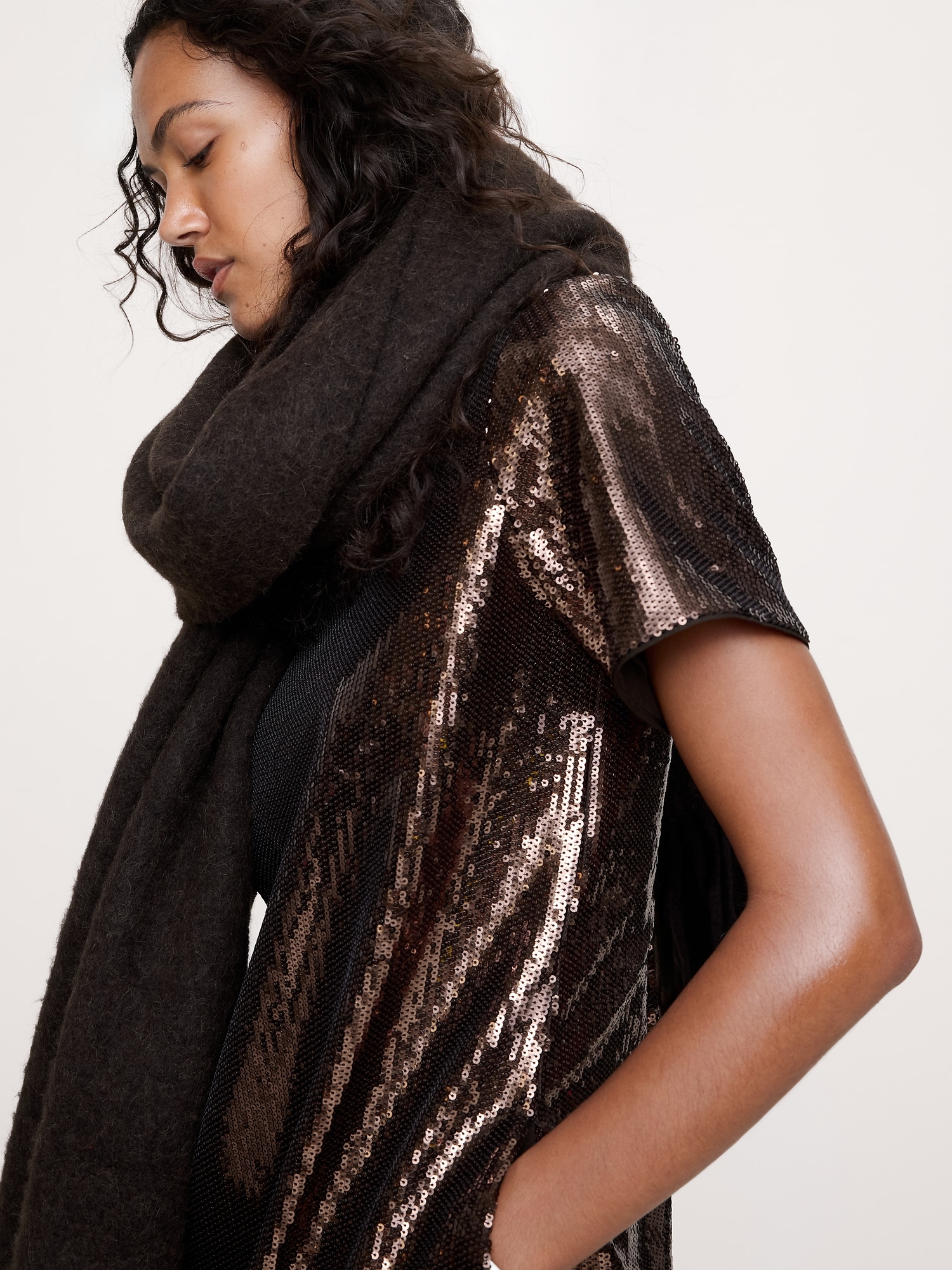 Image number 3 showing, Sequin Mini Dress