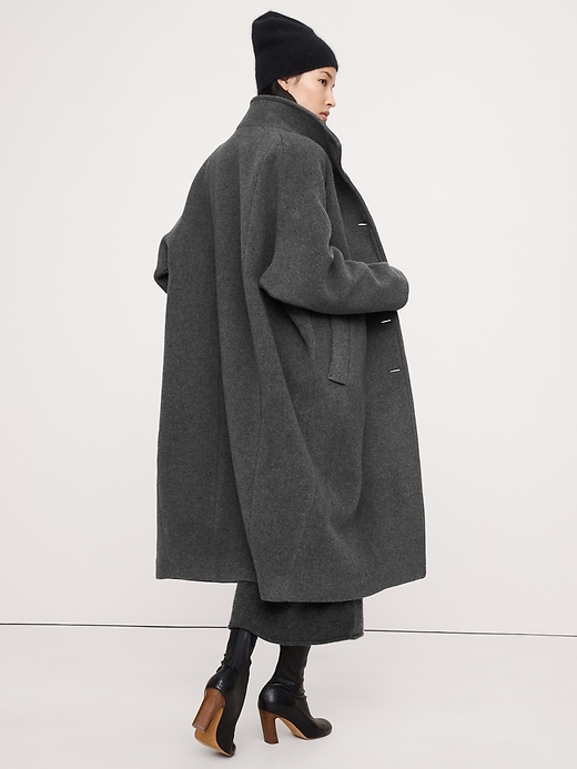 Italian Wool-Blend Top Coat