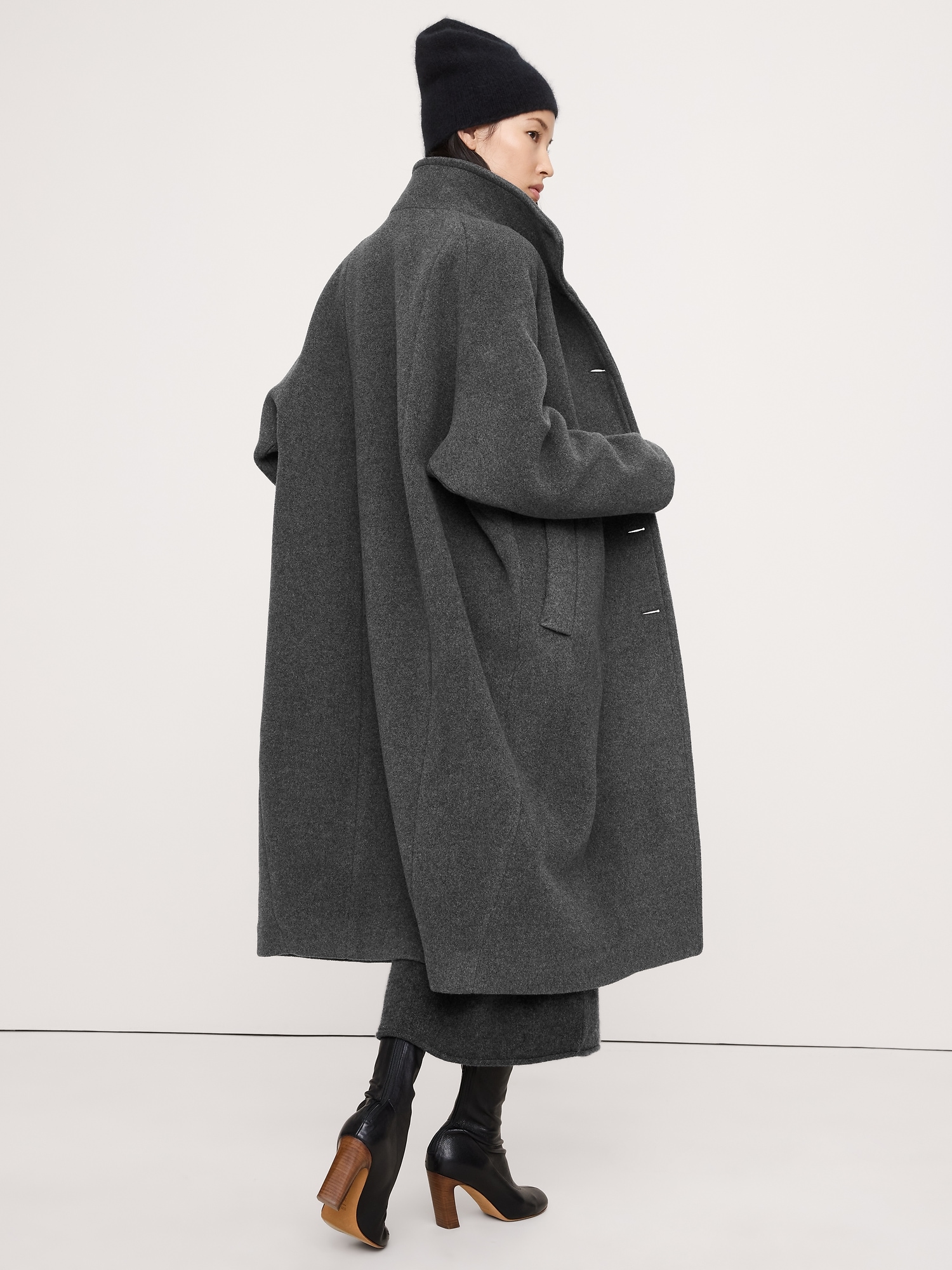 Image number 3 showing, Italian Wool-Blend Top Coat