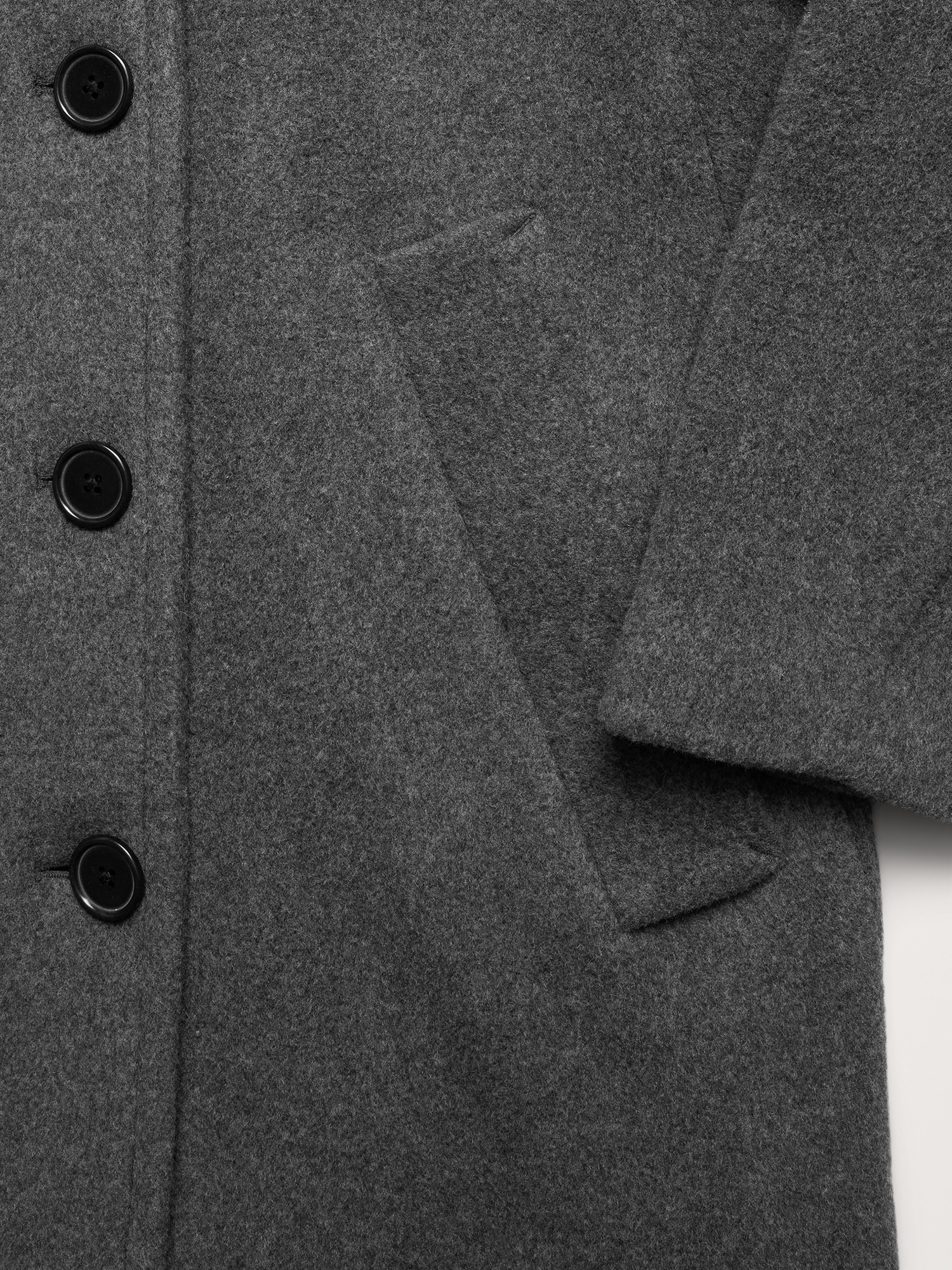 Image number 7 showing, Italian Wool-Blend Top Coat