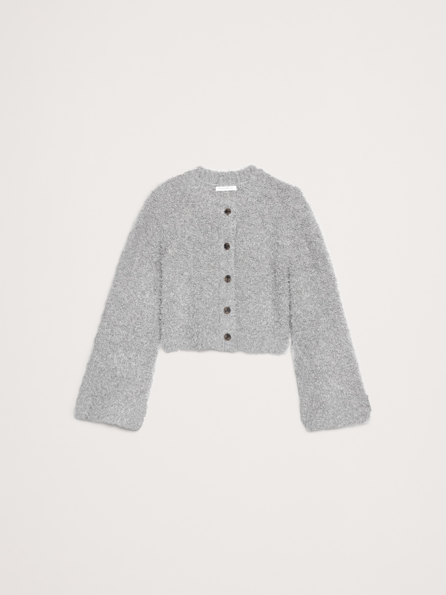 Image number 5 showing, Curly Merino-Blend Cardigan
