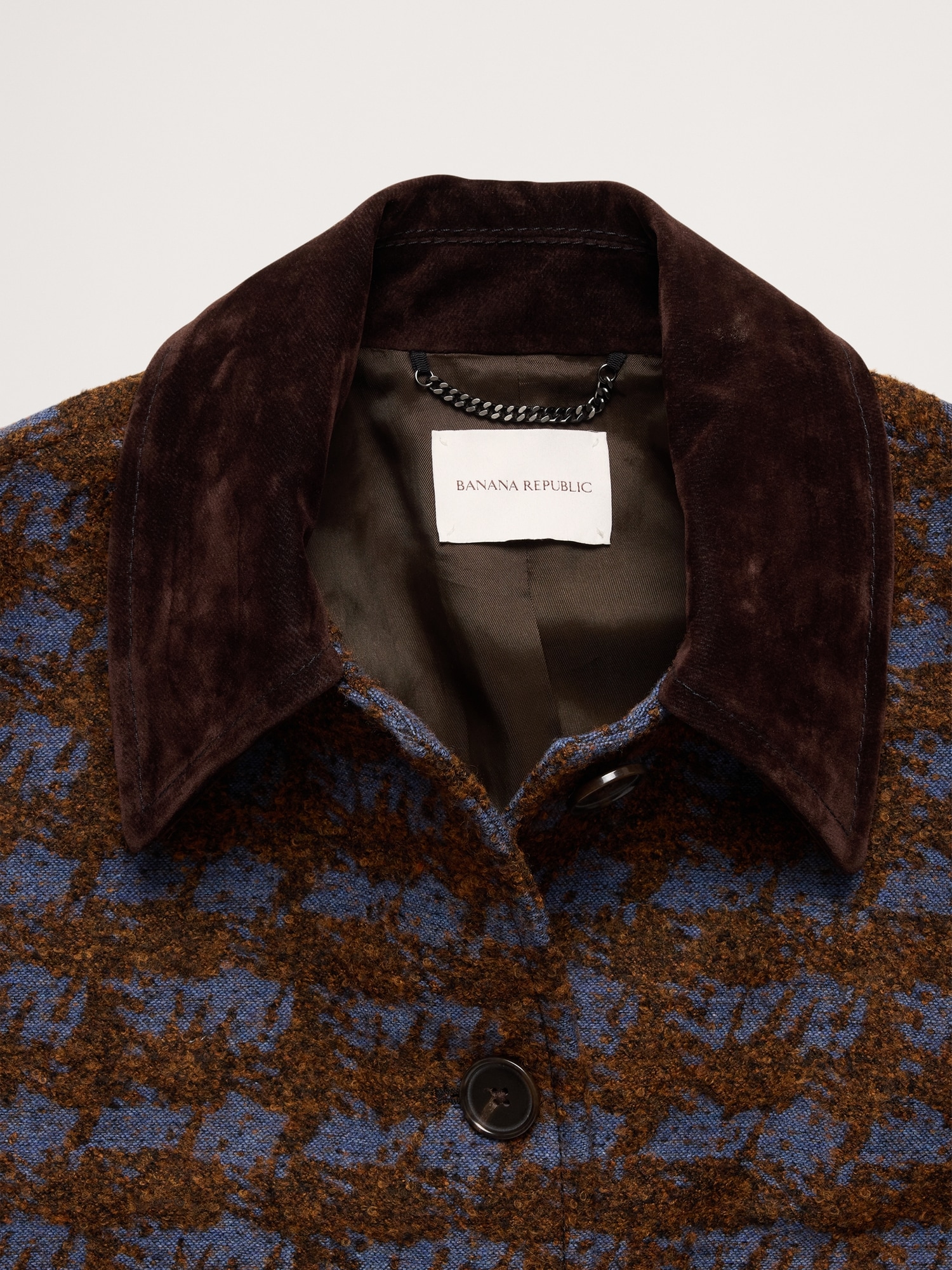 Image number 6 showing, Italian Jacquard Overcoat