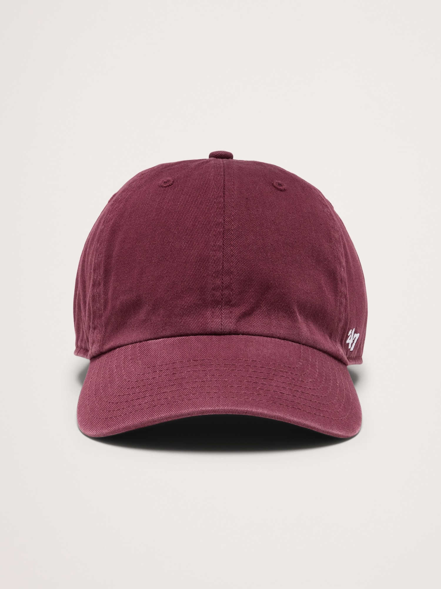 Clean Up Hat Baseball Cap by '47 - Dark Maroon