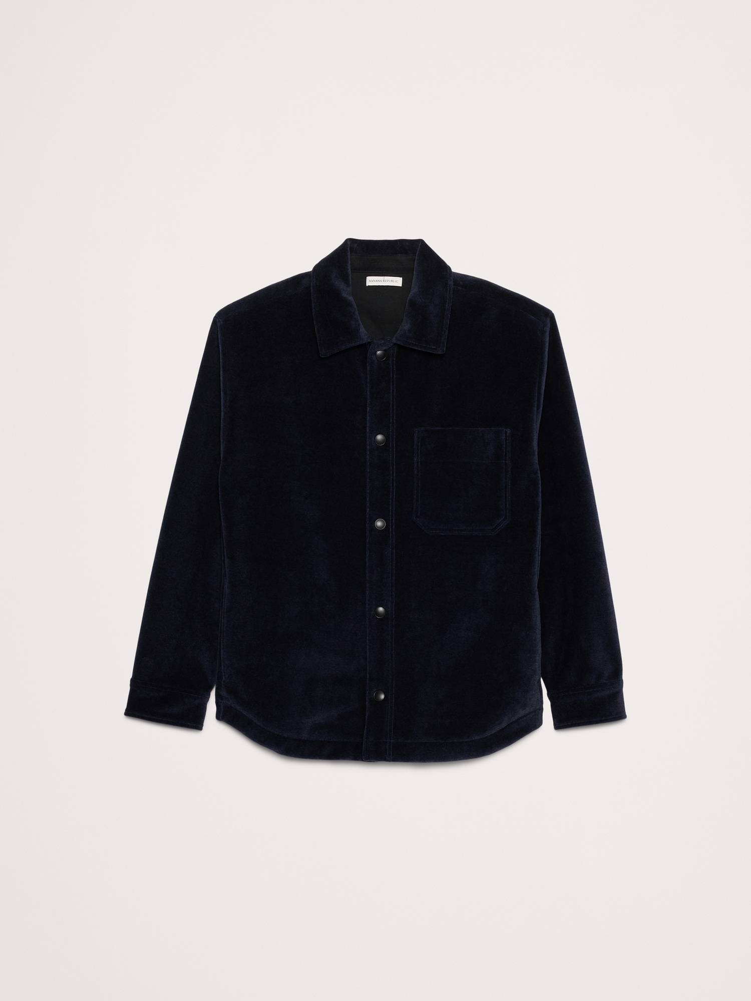 Image number 4 showing, Velour Overshirt