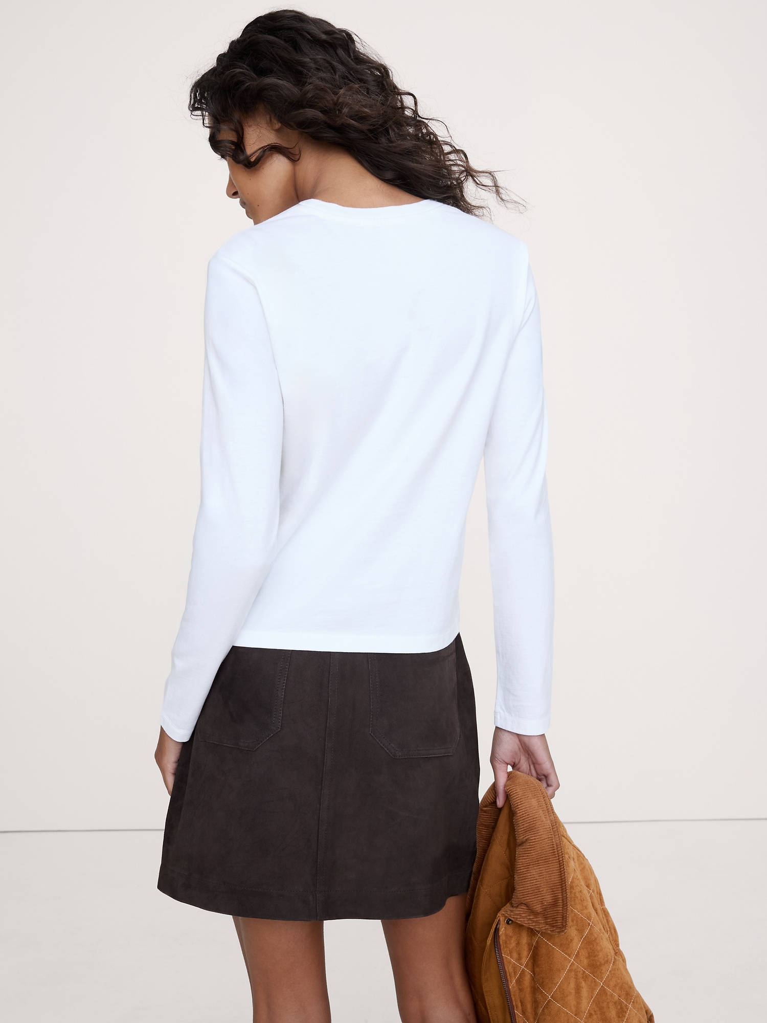 Image number 2 showing, Vintage Cotton Long-Sleeve T-Shirt