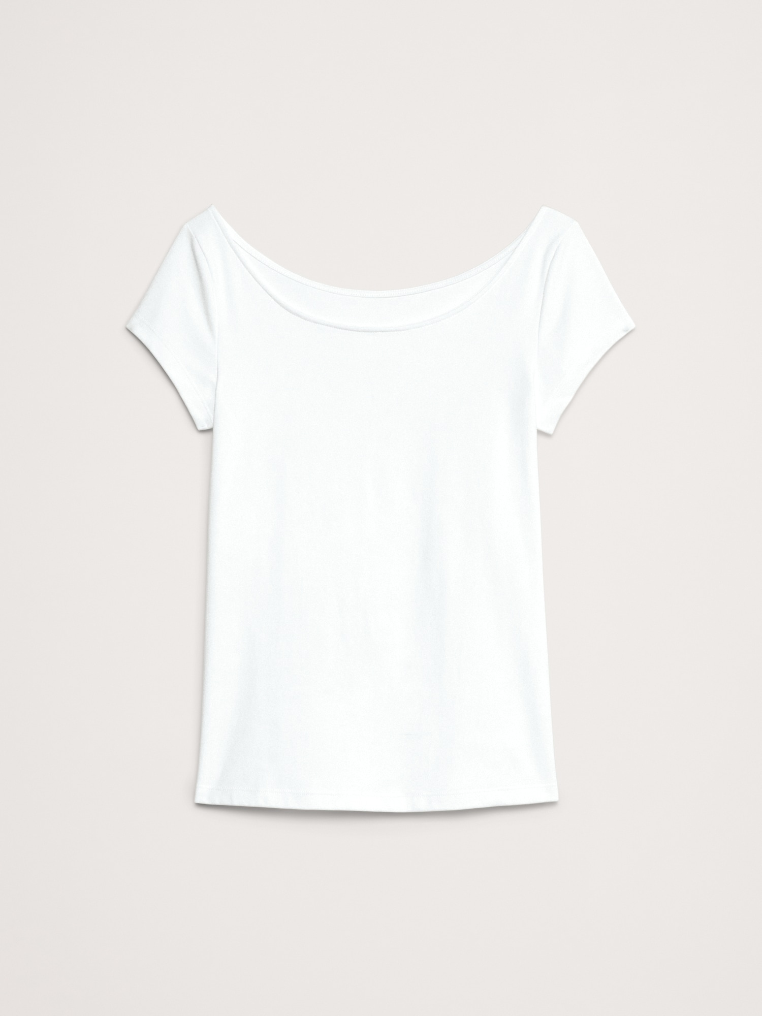 Image number 5 showing, Refined Scoop-Neck T-Shirt