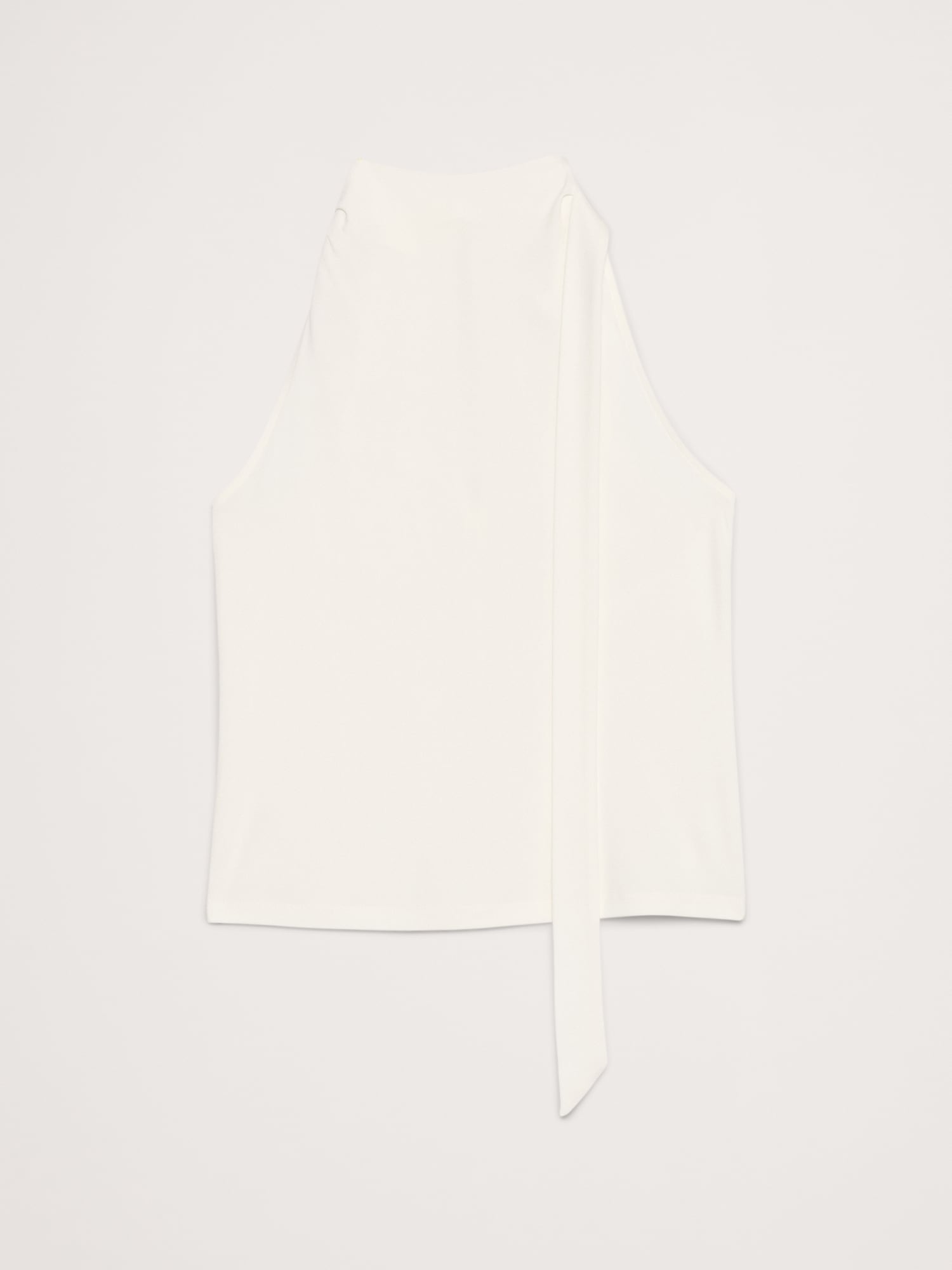 Image number 4 showing, Matte Jersey Scarf-Neck Top