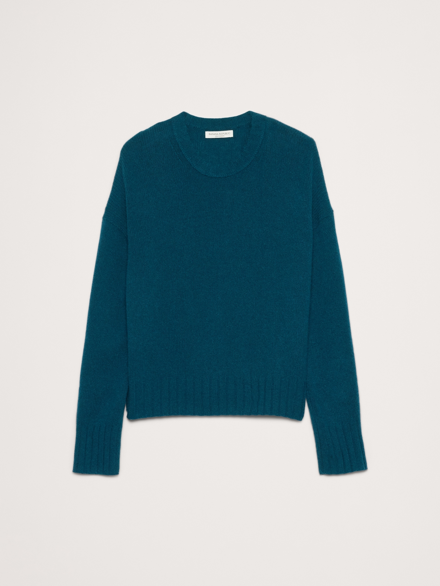Image number 8 showing, Midweight Cashmere Crew-Neck Sweater