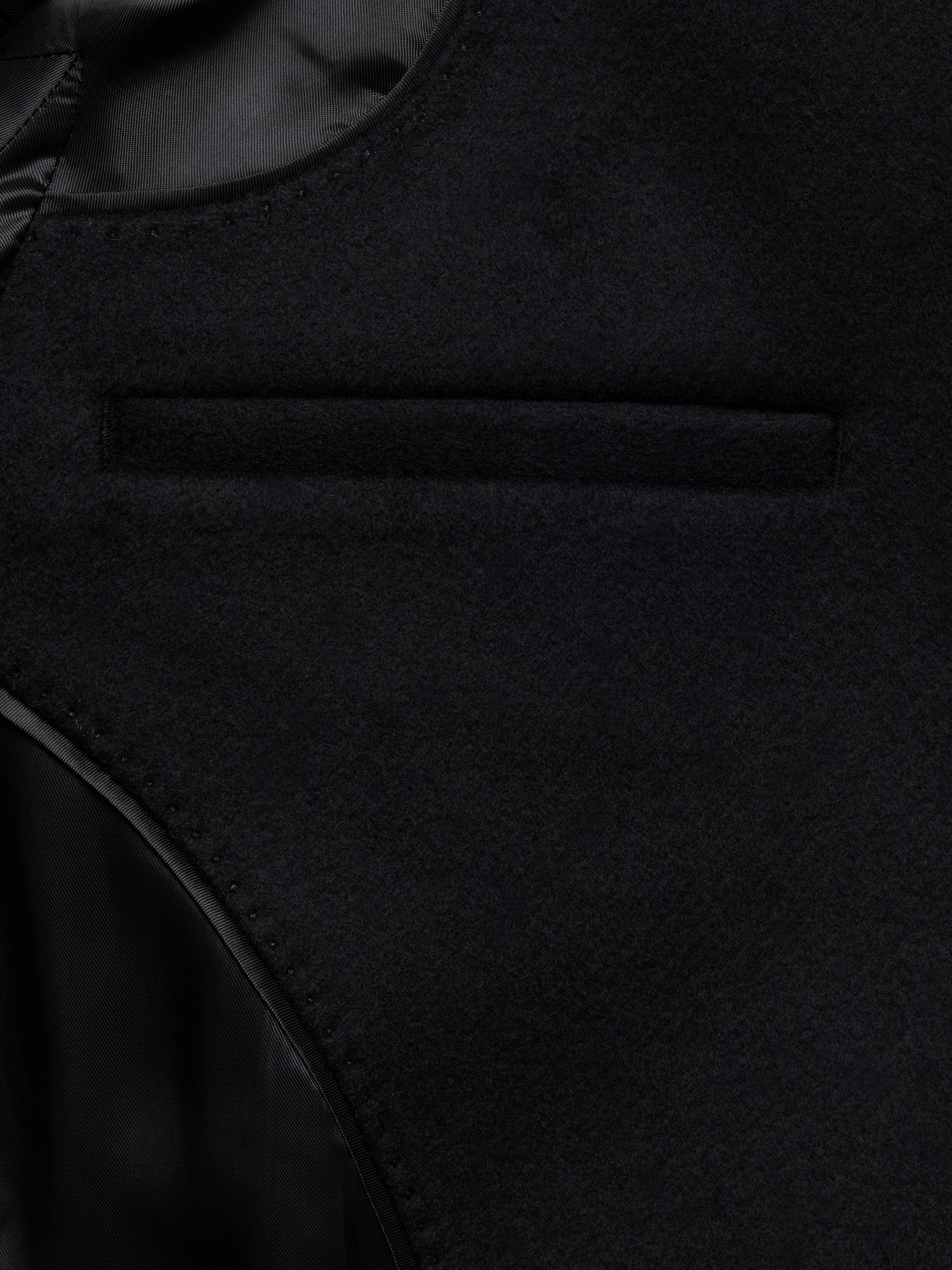 Image number 7 showing, Italian Wool-Cashmere Wrap Coat