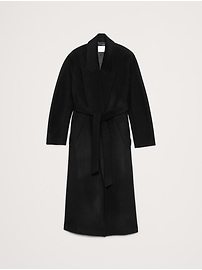 Italian Wool-Cashmere Wrap Coat | Banana Republic