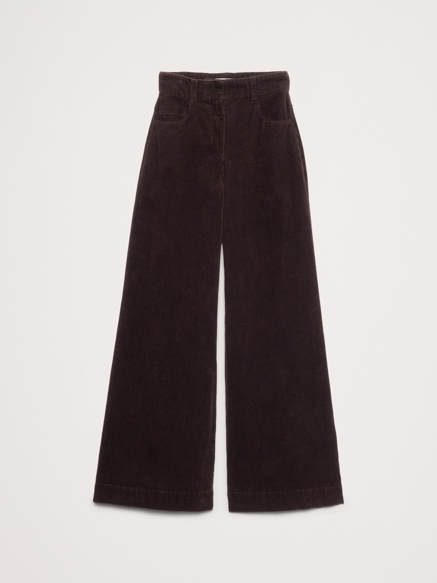 Image number 5 showing, High-Rise Wide-Leg Corduroy Pant