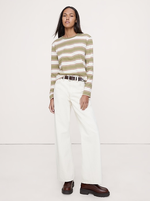 French Terry Henley Sweatshirt