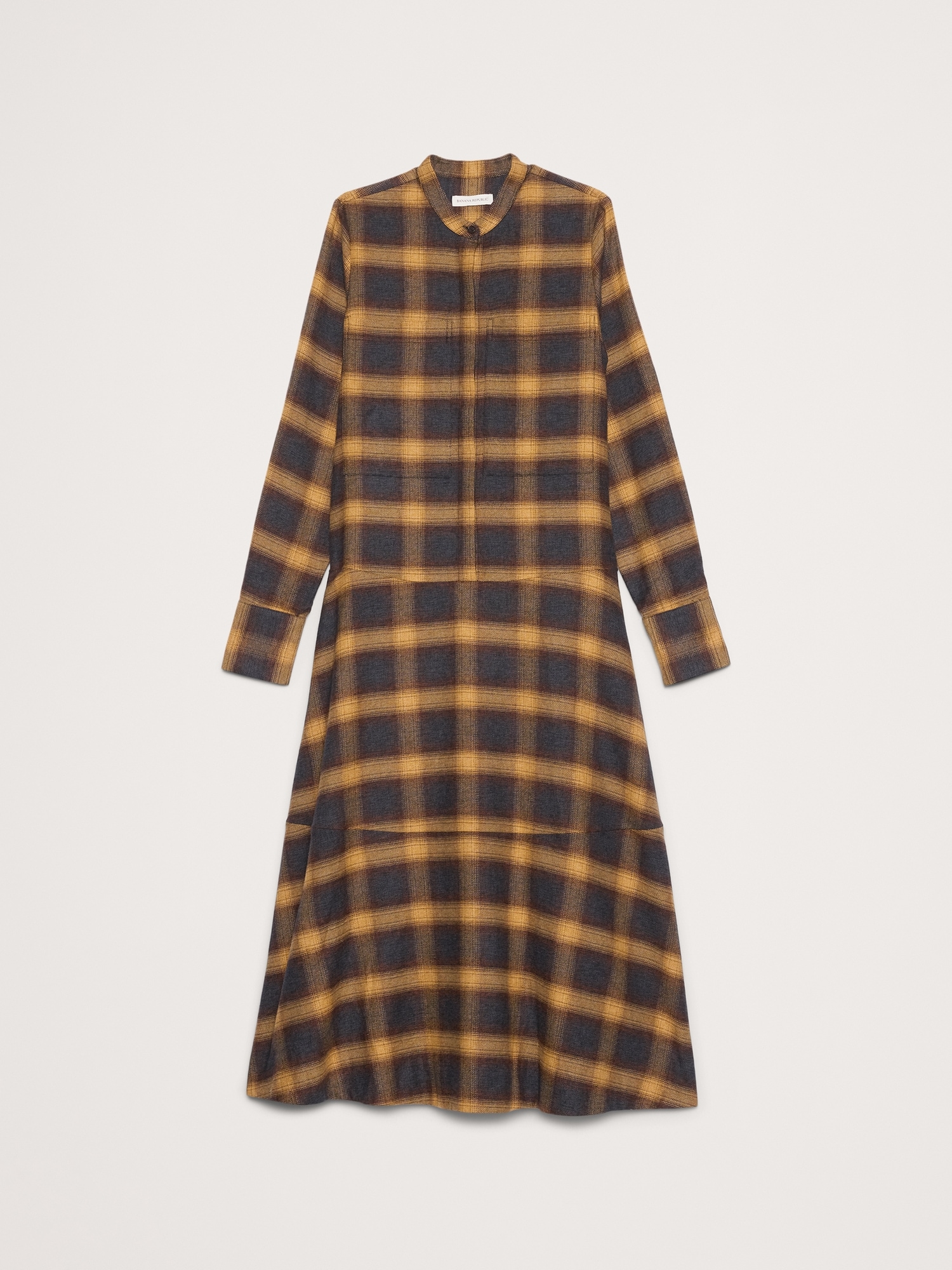 Image number 4 showing, Cotton Trapeze Shirtdress