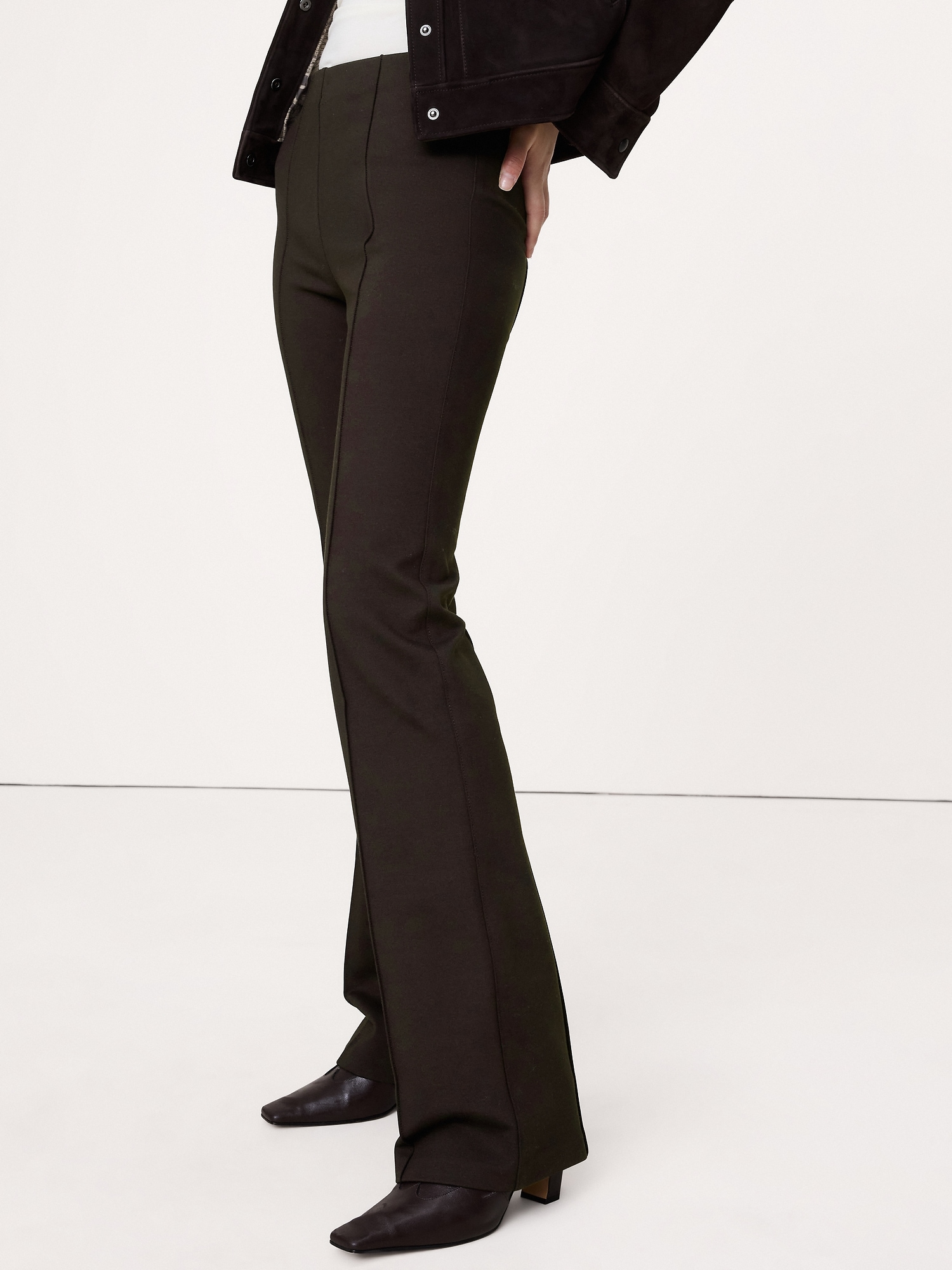 Image number 4 showing, Skinny-Bootcut Everywhere Ponte Pull-On Pant