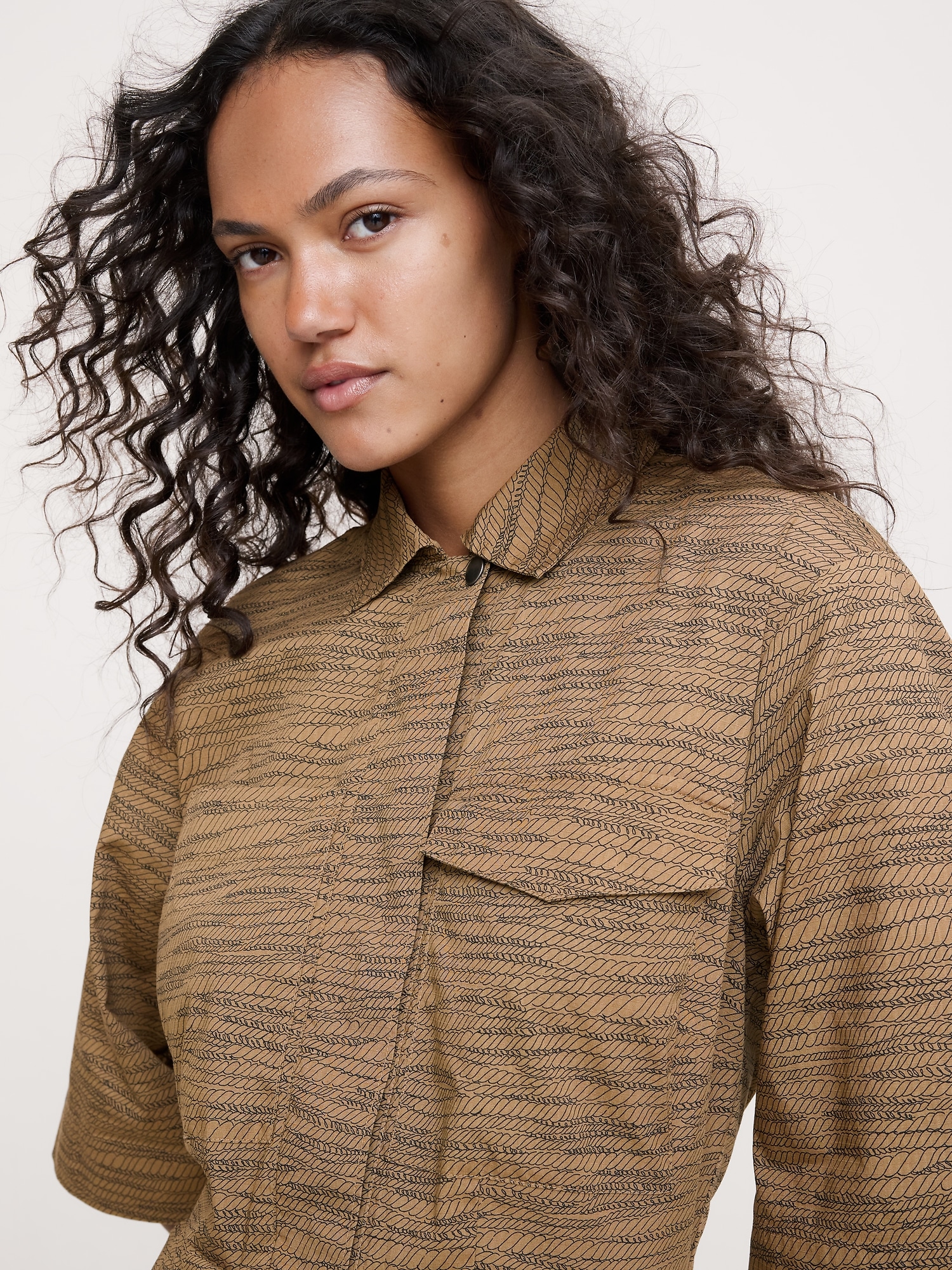 Image number 7 showing, Stretch-Cotton Wide-Leg Utility Jumpsuit