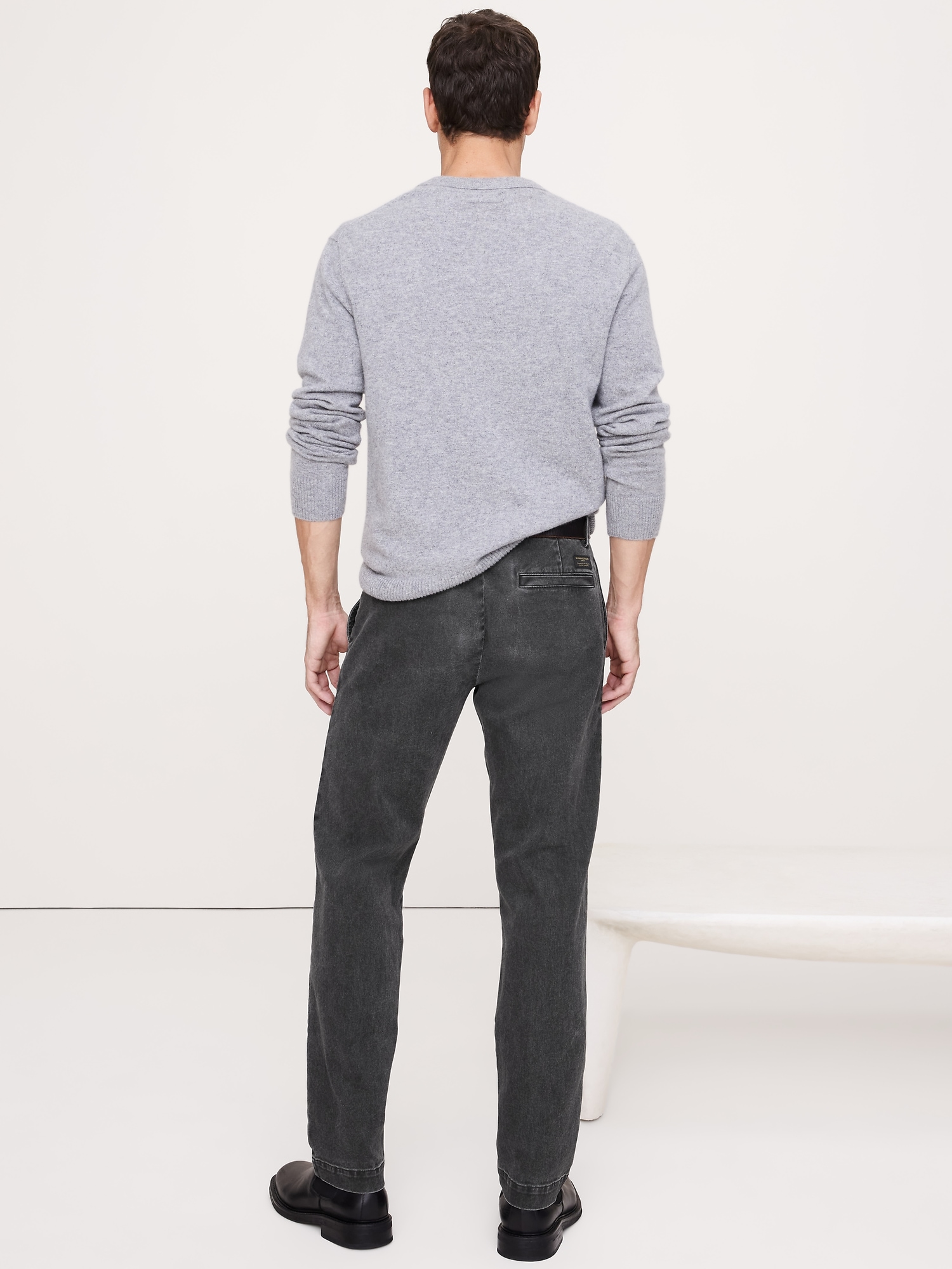 Image number 2 showing, Straight Brushed Italian Chino