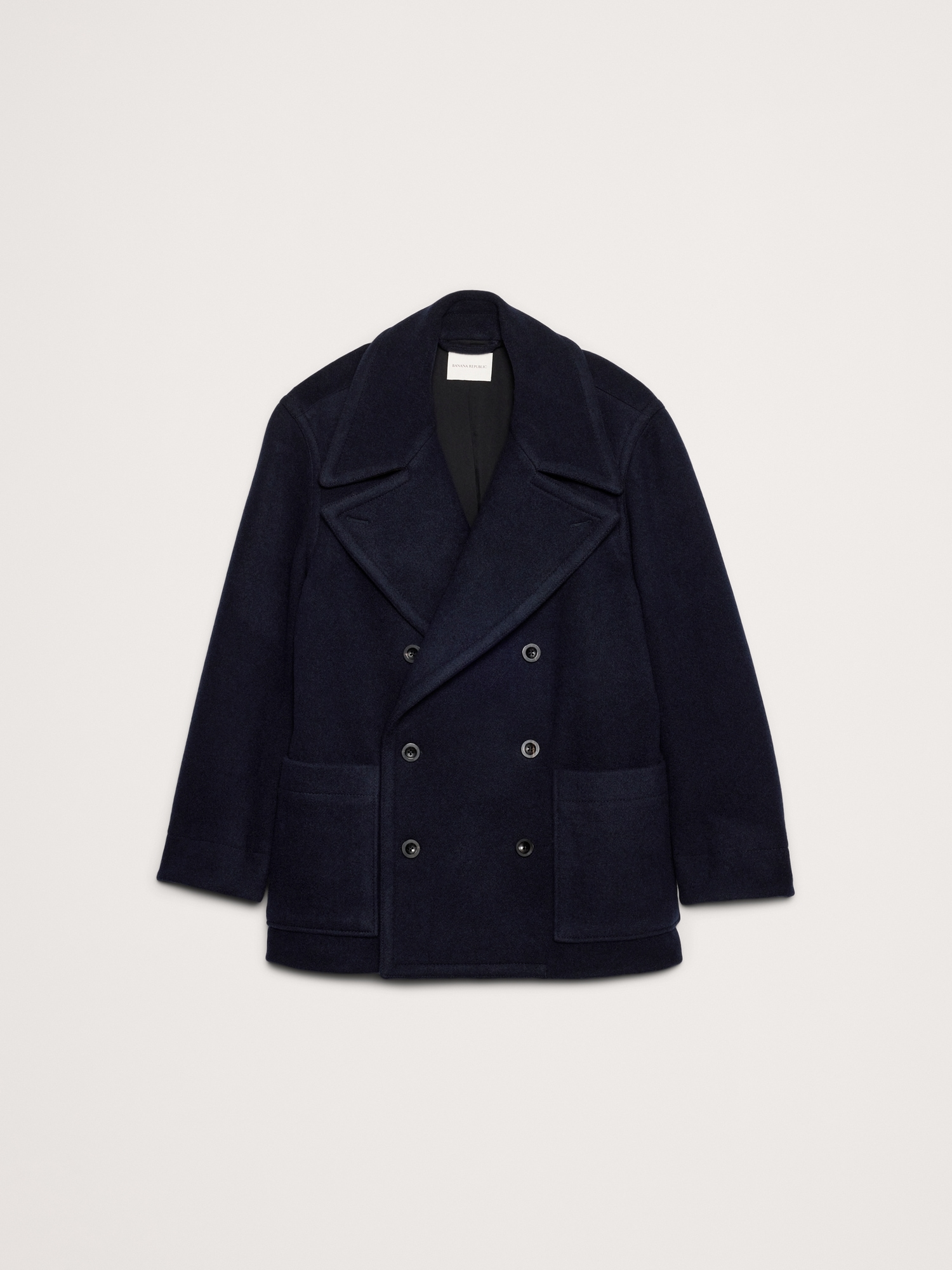 Image number 5 showing, Italian Melton Peacoat