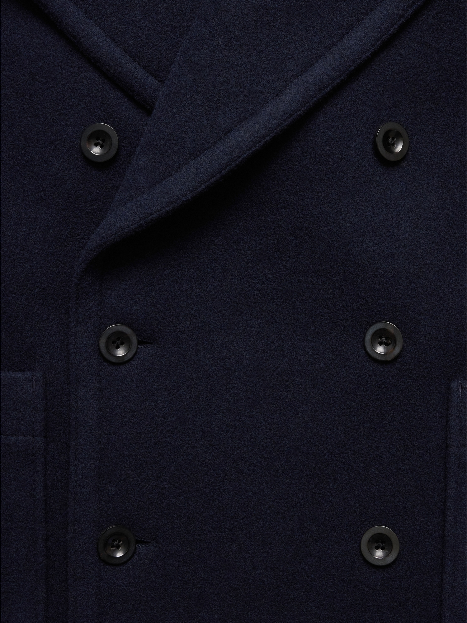 Image number 7 showing, Italian Melton Peacoat