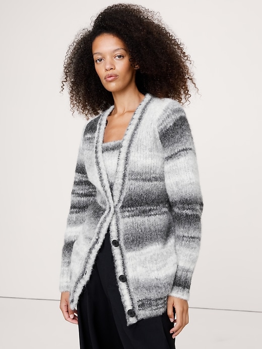 Italian Alpaca-Blend Cardigan | Banana Republic