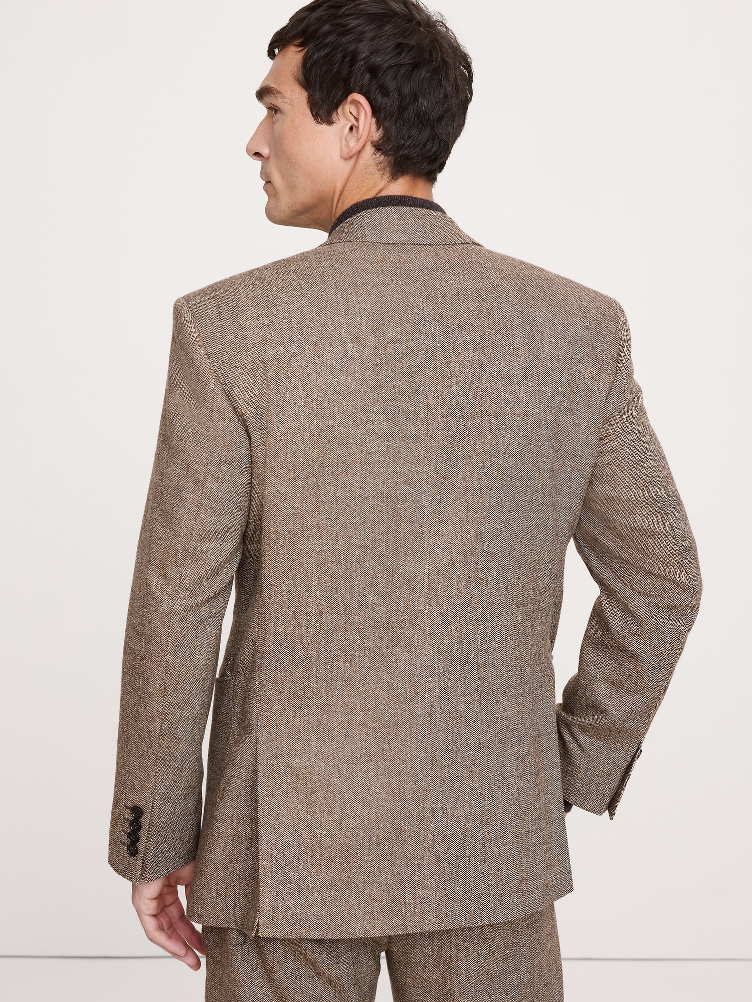 Image number 3 showing, Italian Wool-Blend Suit Jacket