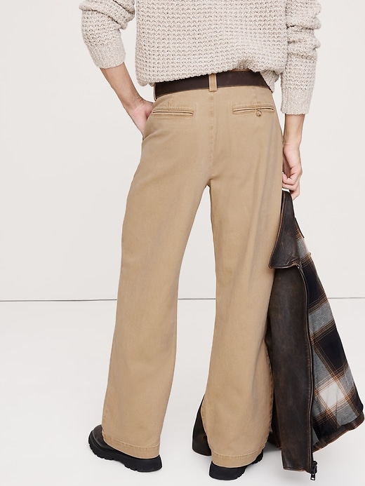 Loose Brushed Italian Chino