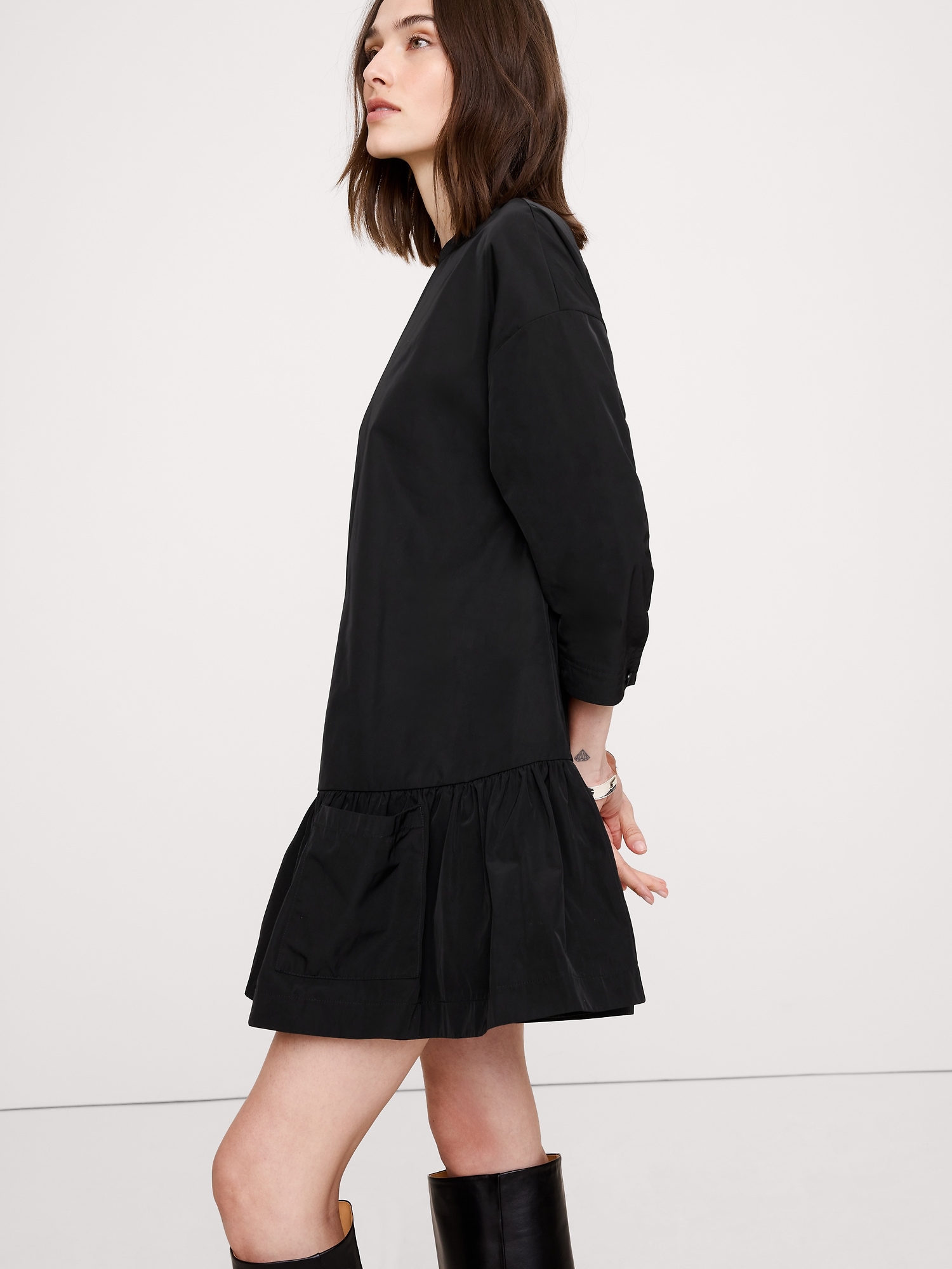 Image number 6 showing, Taffeta Mini Dress
