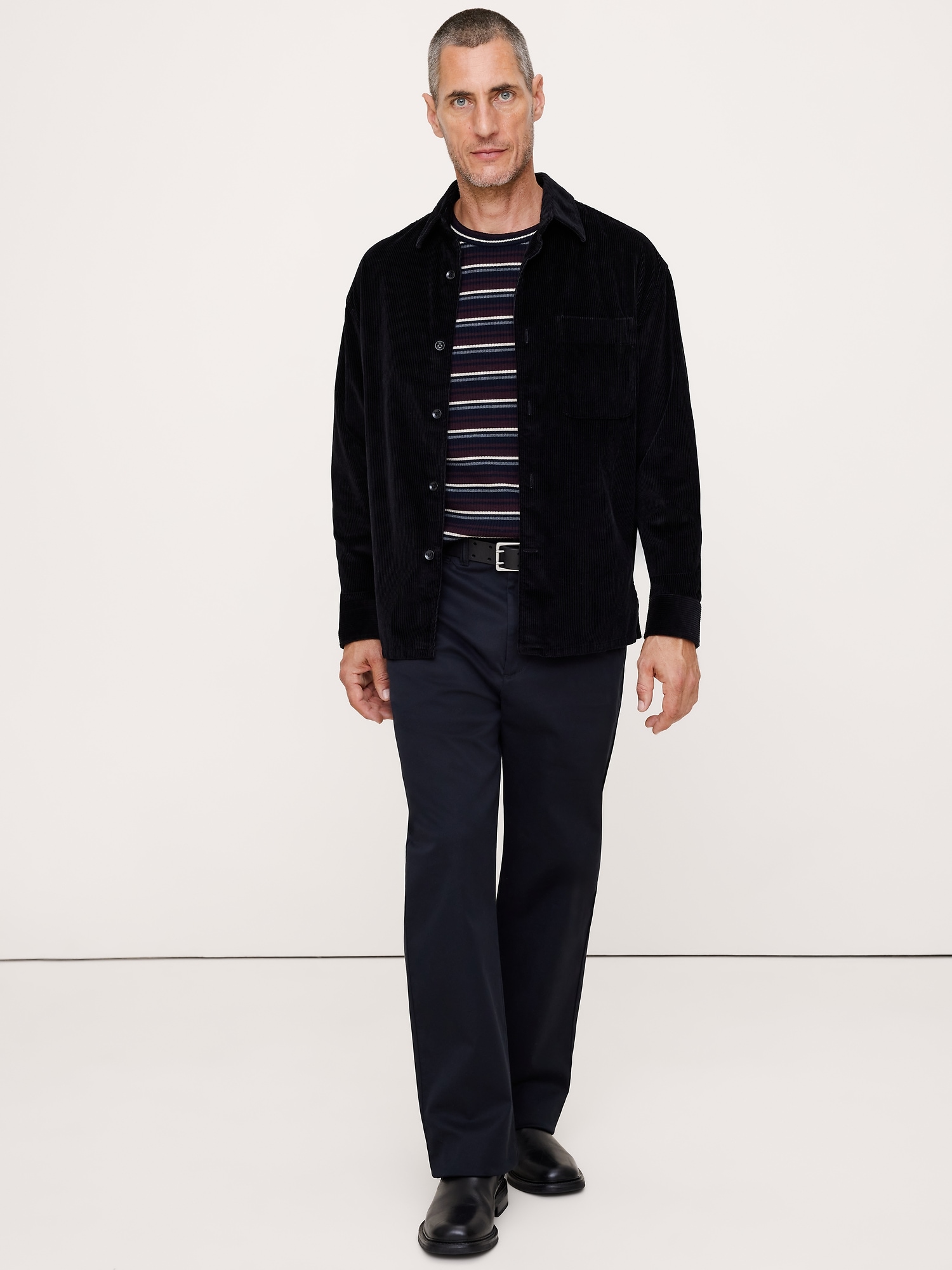 Image number 3 showing, Slim Merino Ribbed Sweater