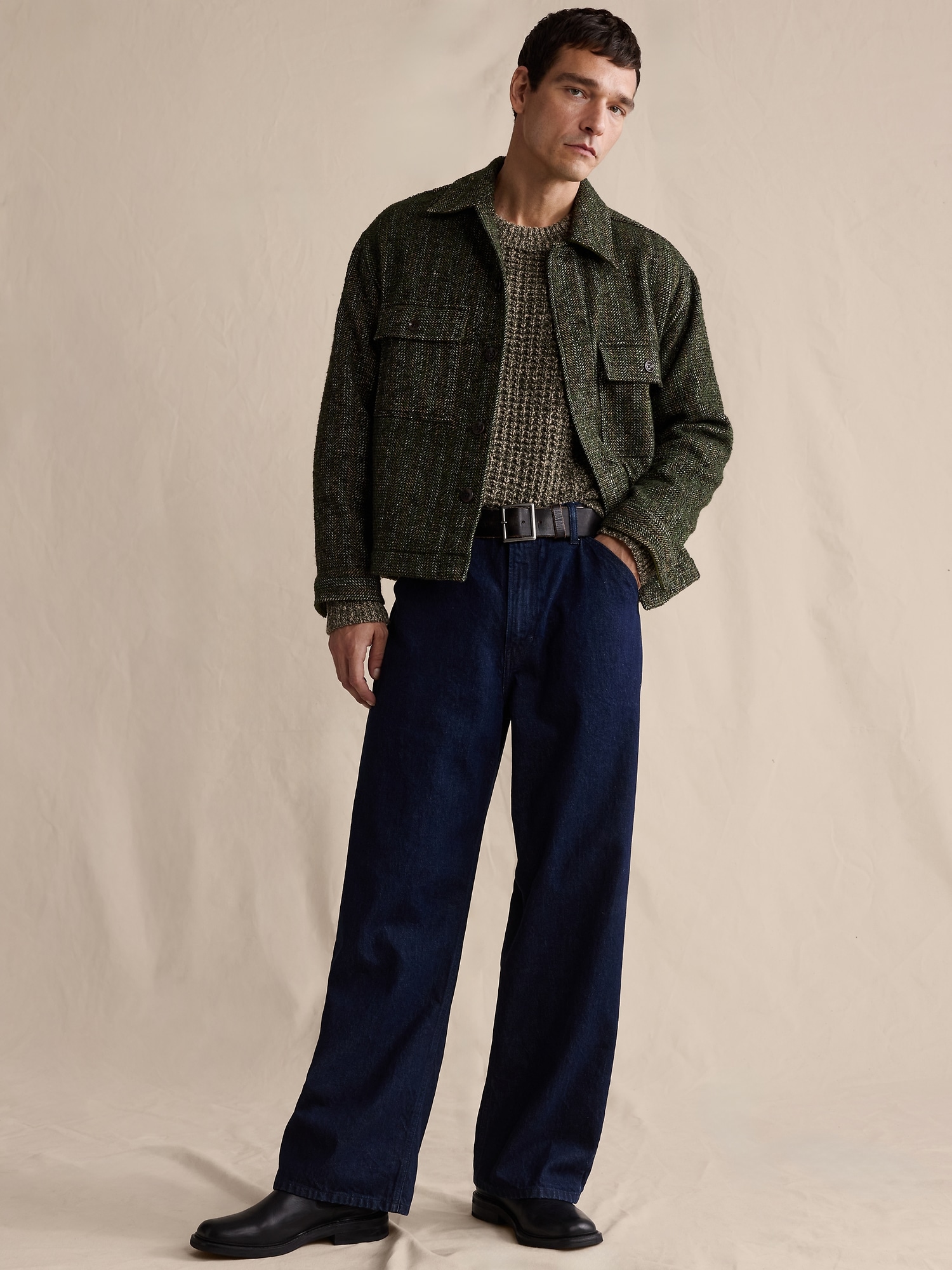 Loose Jean - Rinse Dark Wash