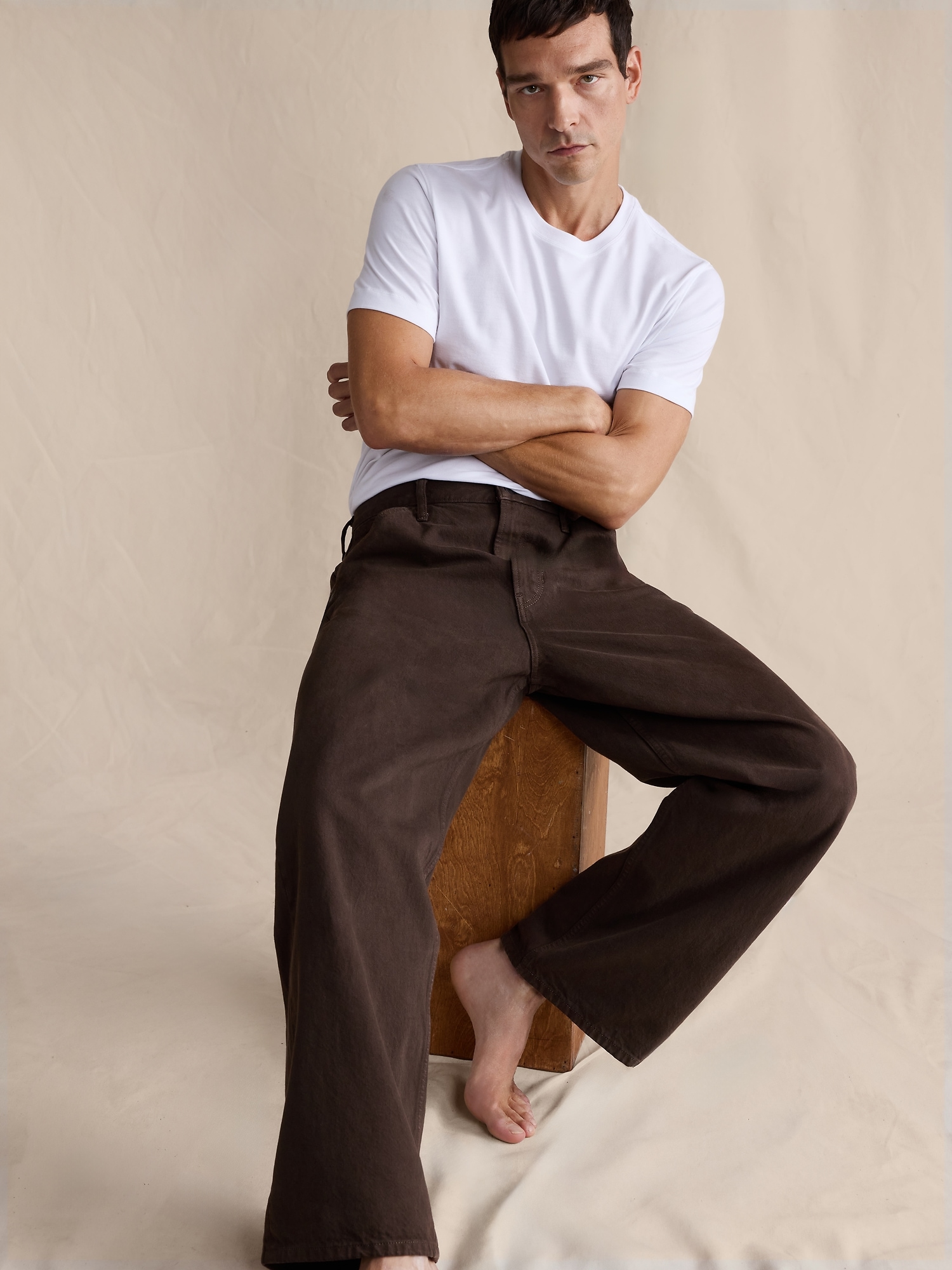 Image number 5 showing, Loose Jean