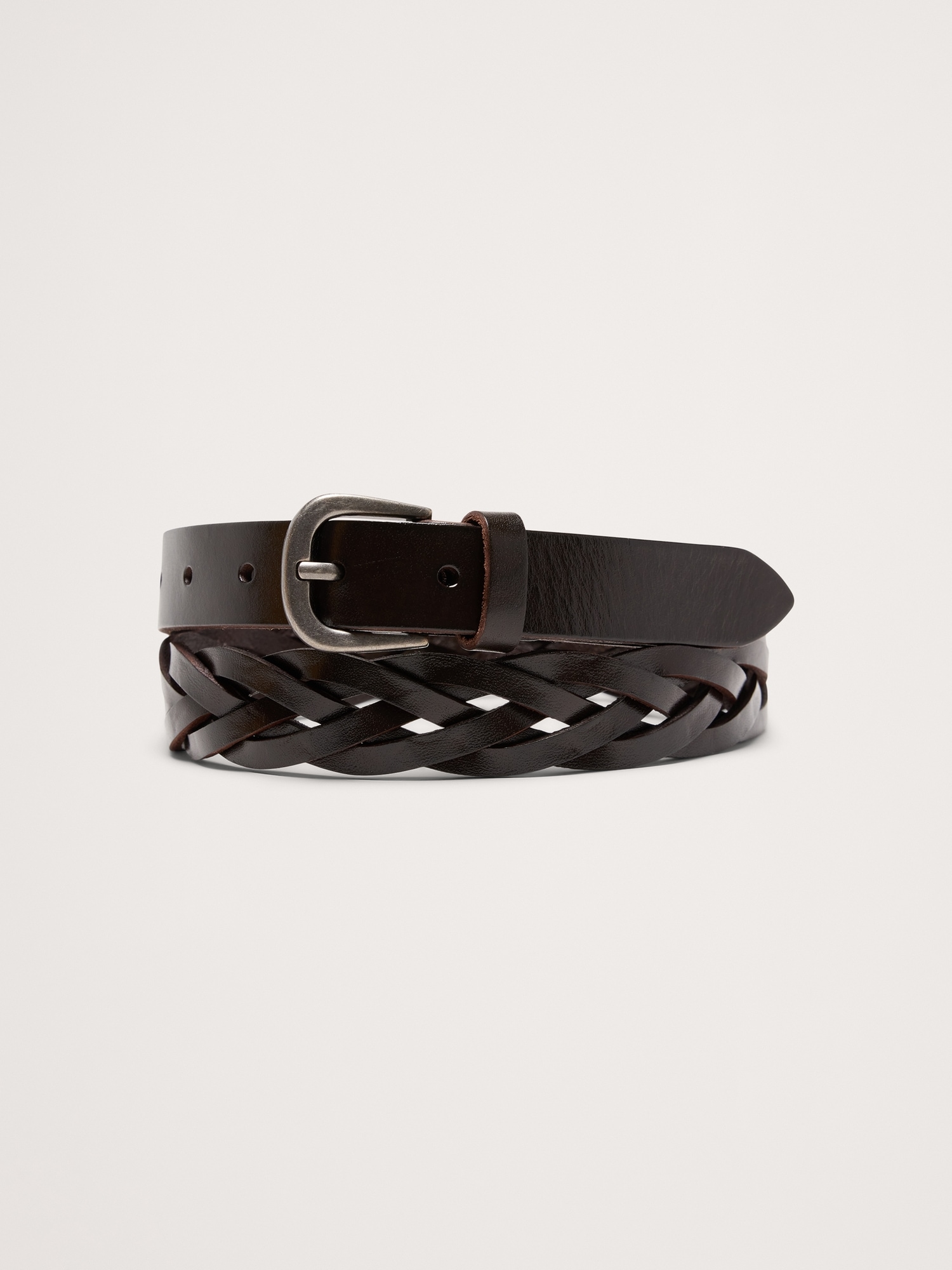 Braided Leather Belt