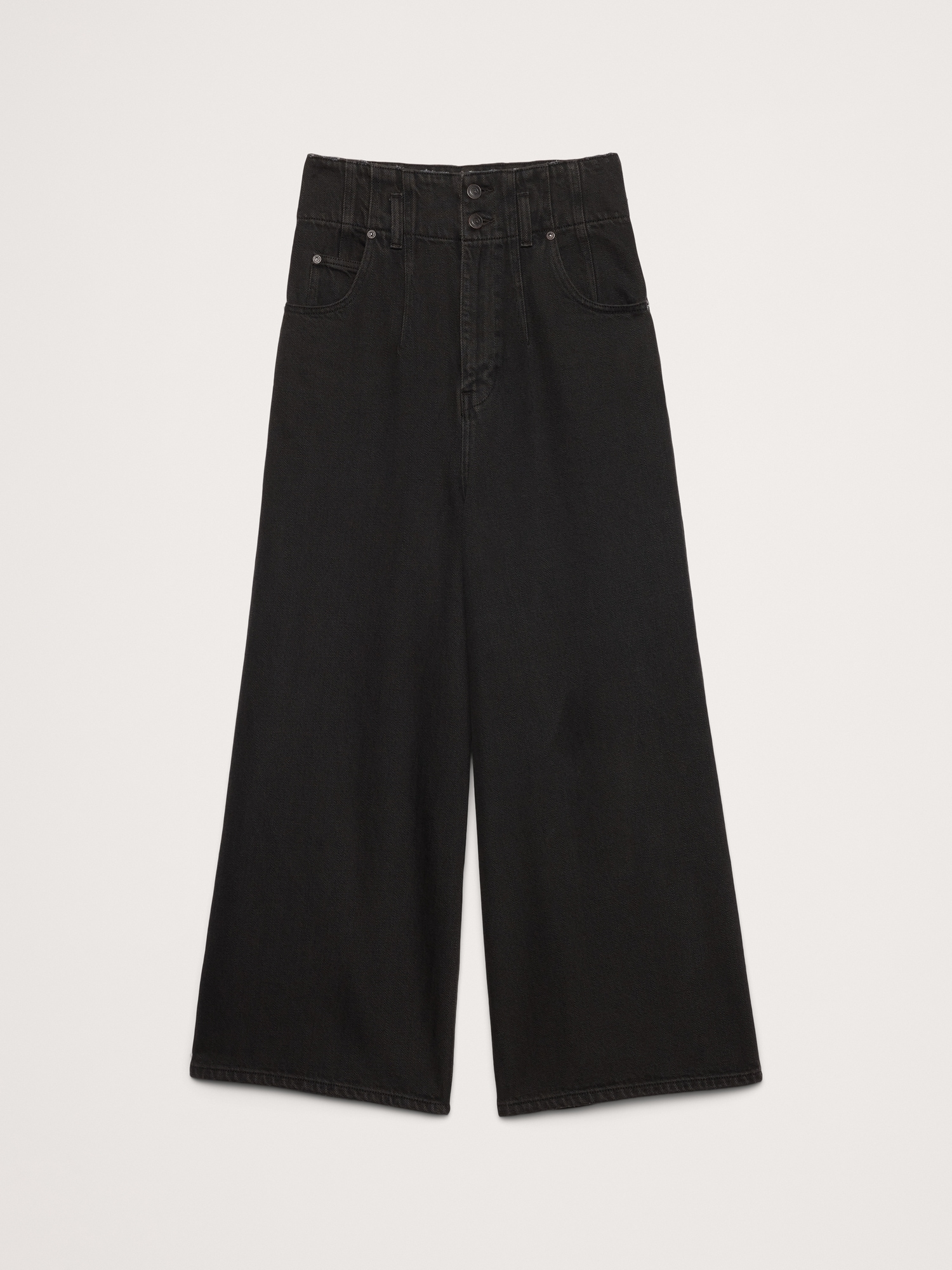 Image number 7 showing, Ultra-High Rise Culotte Jean