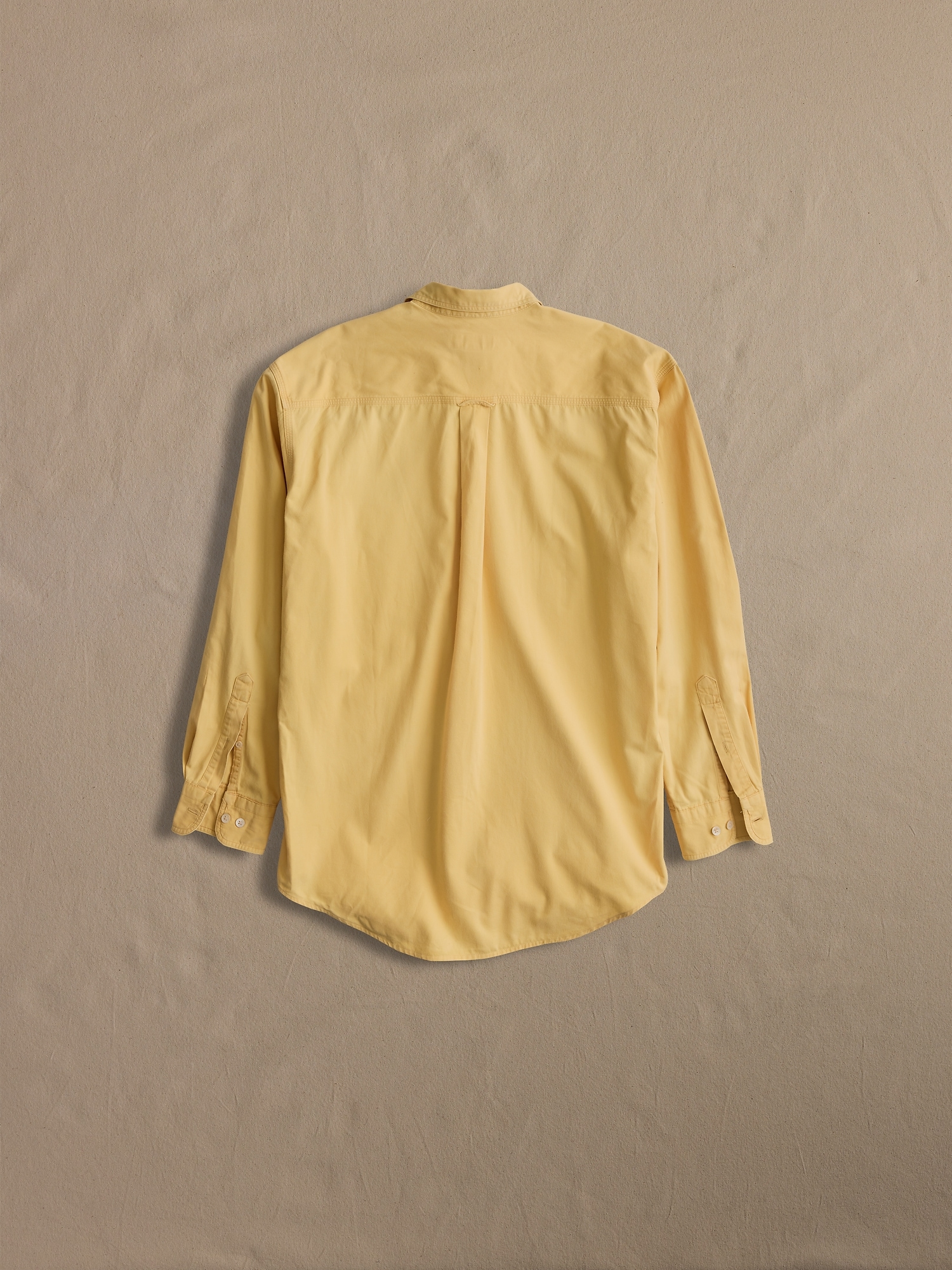 Image number 2 showing, ARCHIVE Yellow Button-Down Shirt size M