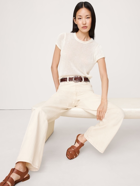Braided Leather Belt by Dragon Diffusion
