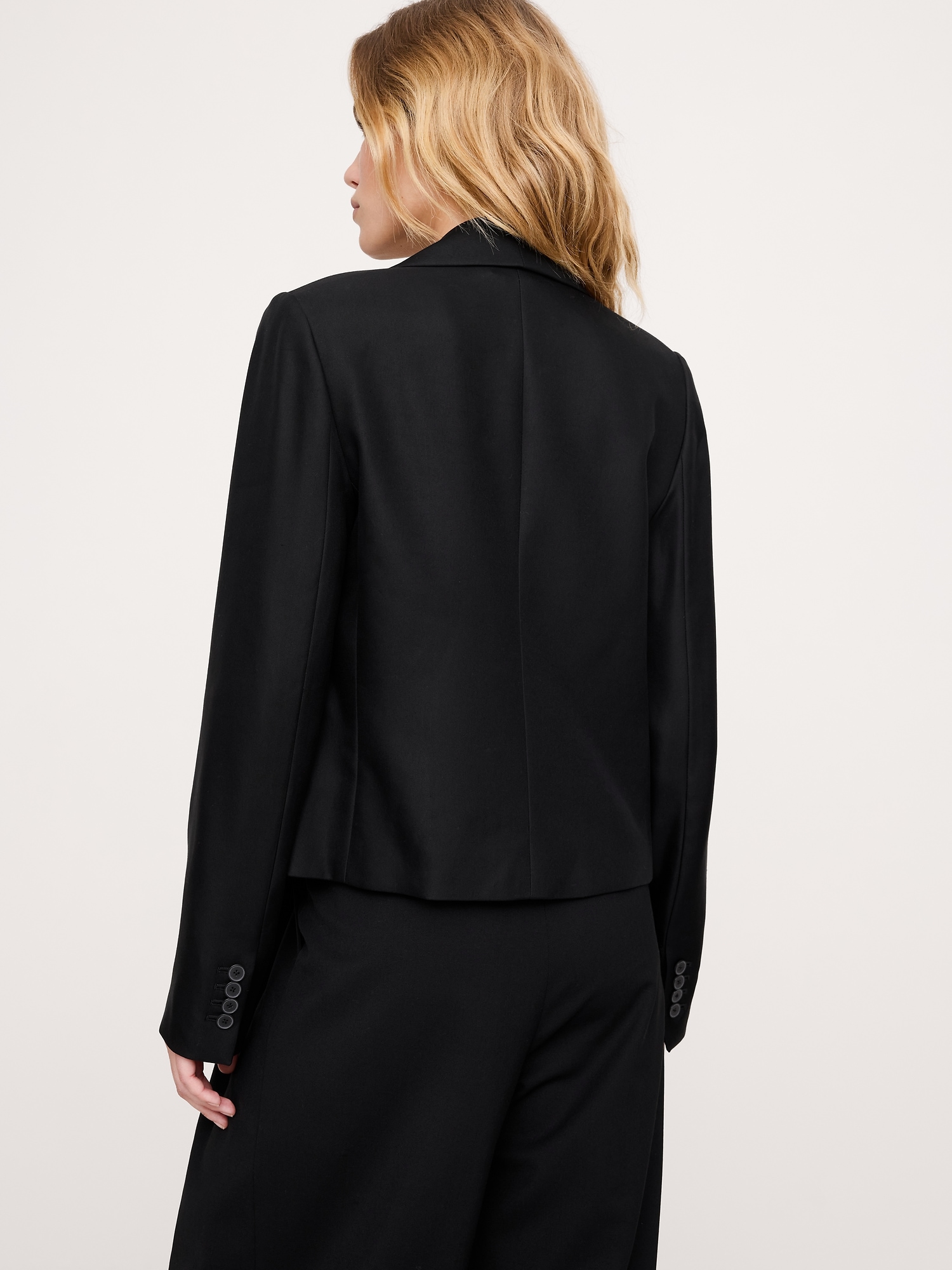 Image number 3 showing, Cropped Tuxedo Jacket
