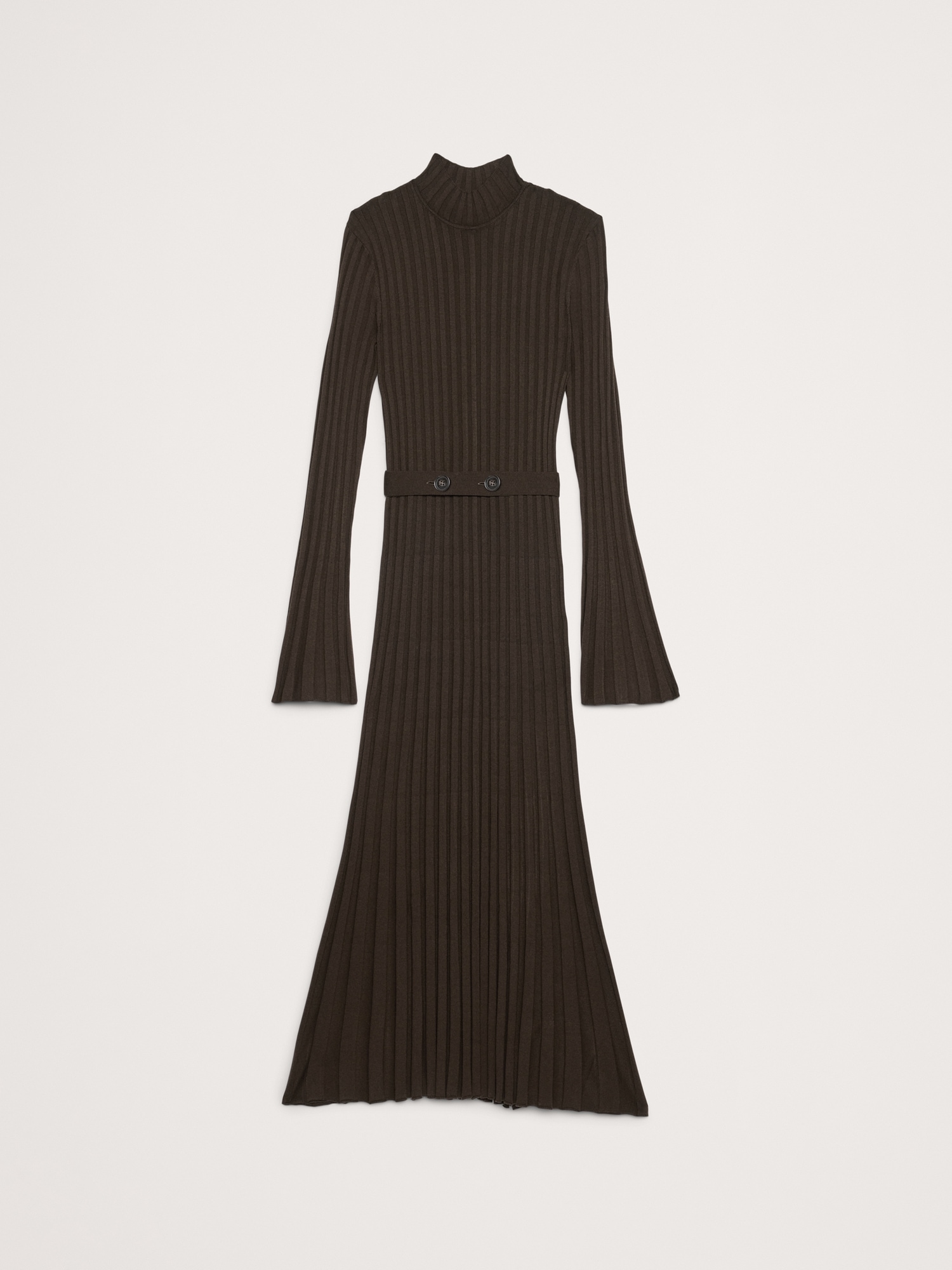 Image number 5 showing, Sculpted Ribbed Sweater Maxi Dress