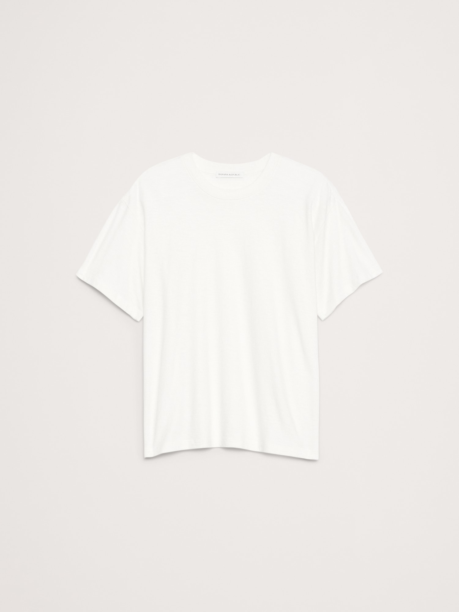 Image number 4 showing, Cotton Slub Boyfriend T-Shirt
