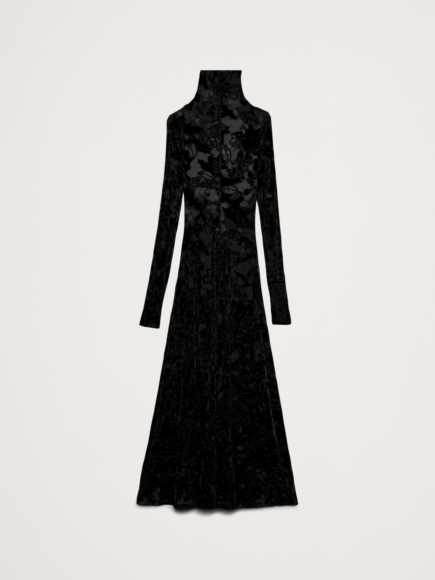 Image number 4 showing, Burnout Velvet Maxi Dress