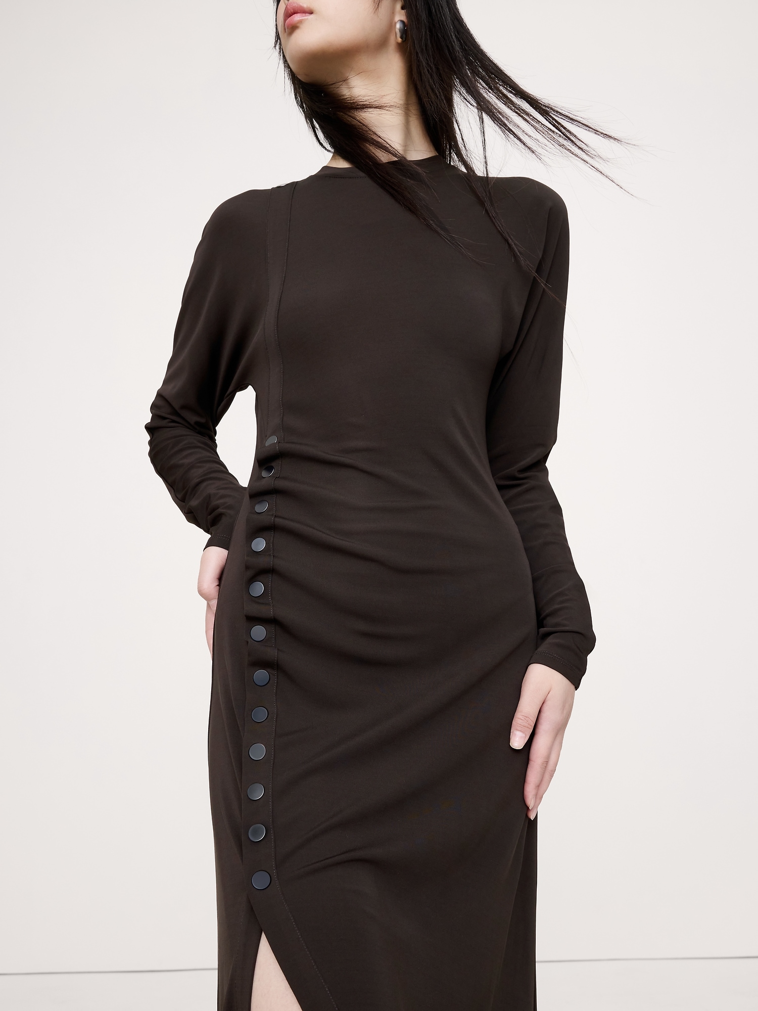 Image number 3 showing, Matte Jersey Midi Dress