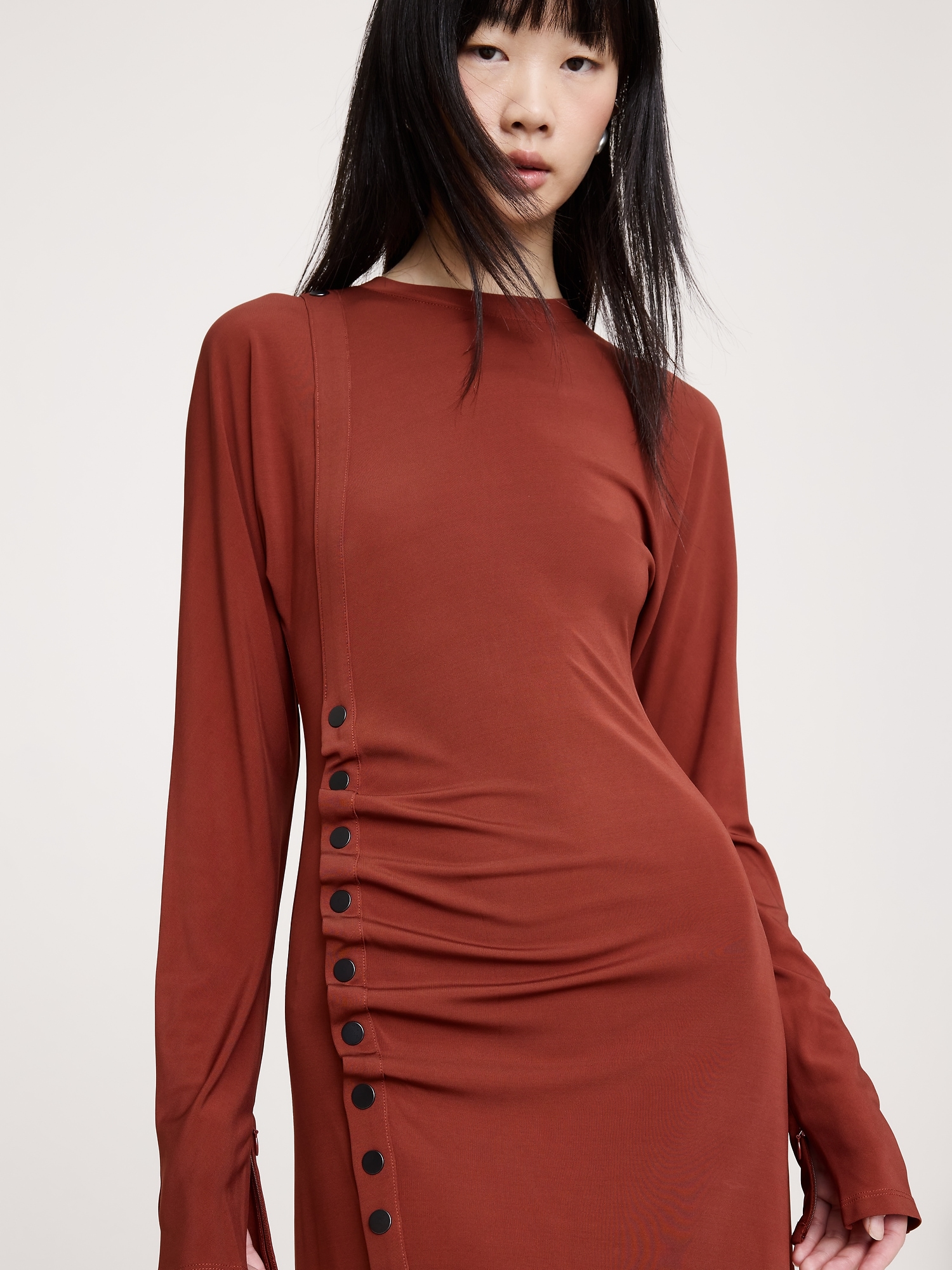 Image number 6 showing, Matte Jersey Midi Dress