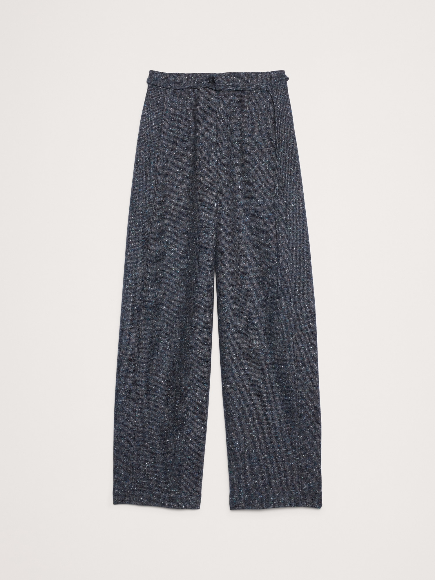 Image number 8 showing, Ultra-High Rise Relaxed Barrel Donegal Pant
