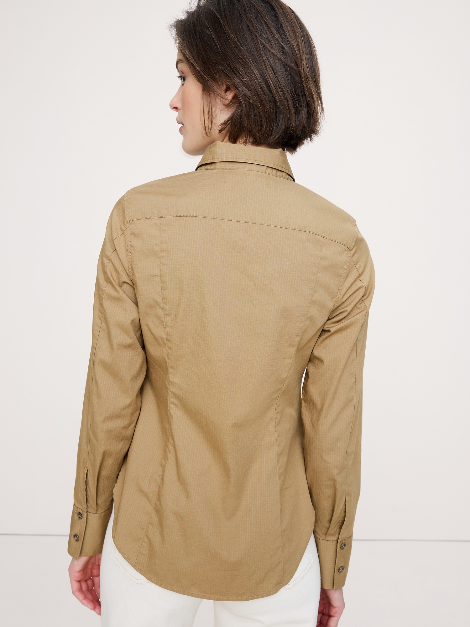Image number 2 showing, Stretch-Cotton Hourglass Shirt