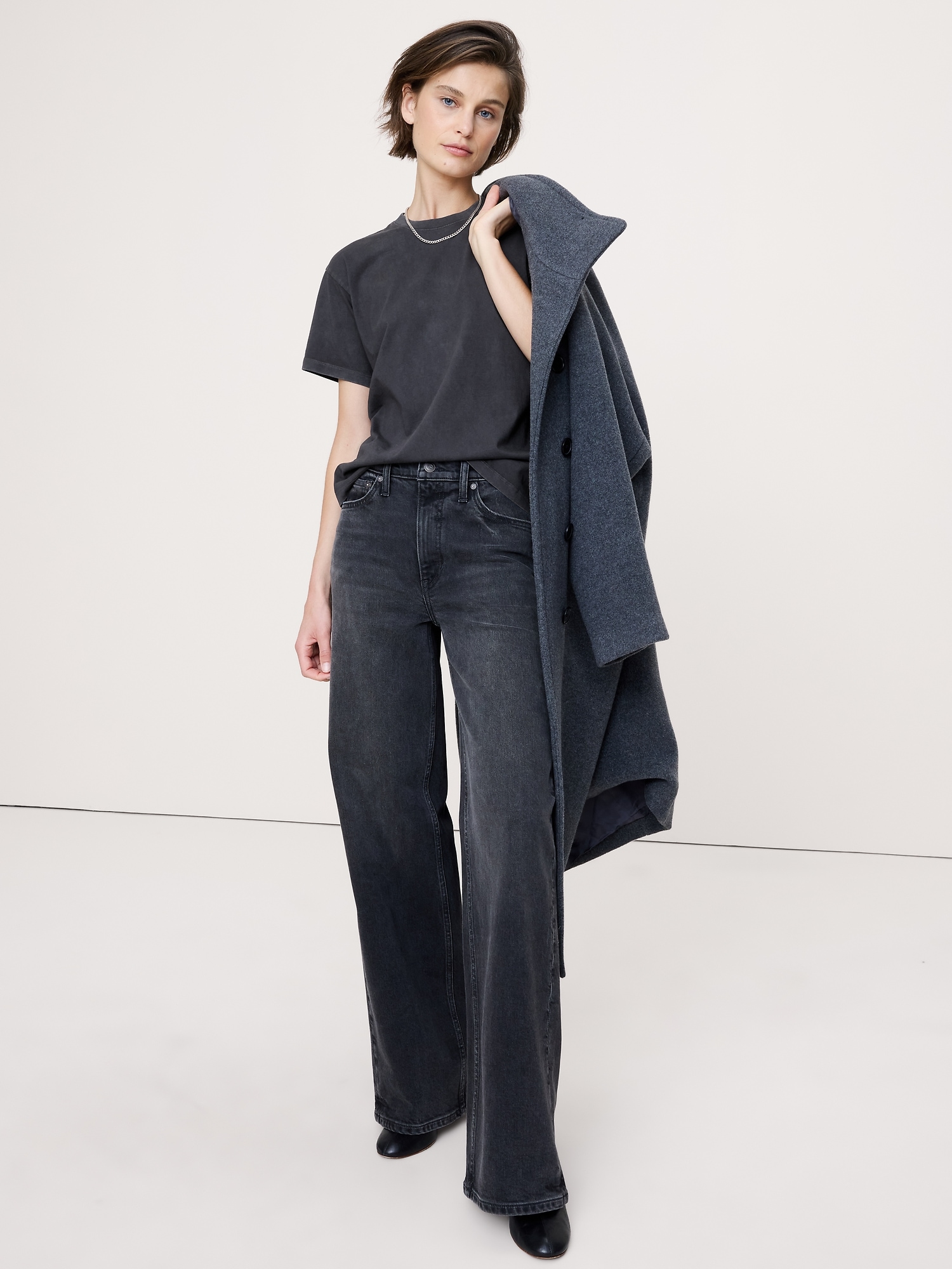 Image number 1 showing, Vintage Cotton Boyfriend T-Shirt