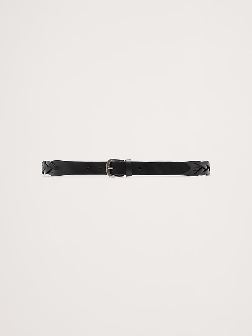 Braided Leather Belt