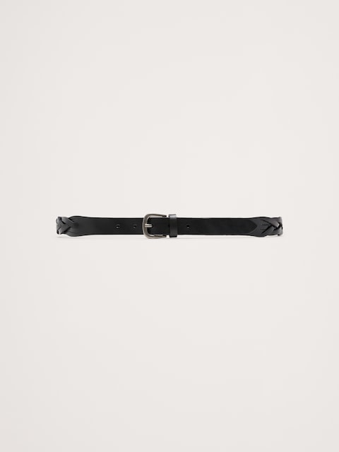 Braided Leather Belt