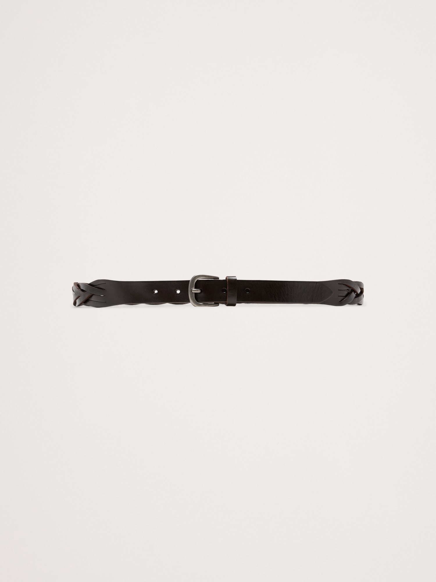 Braided Leather Belt