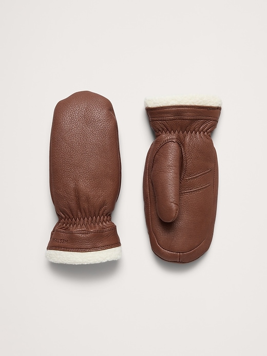 Boda Leather Mittens by Hestra