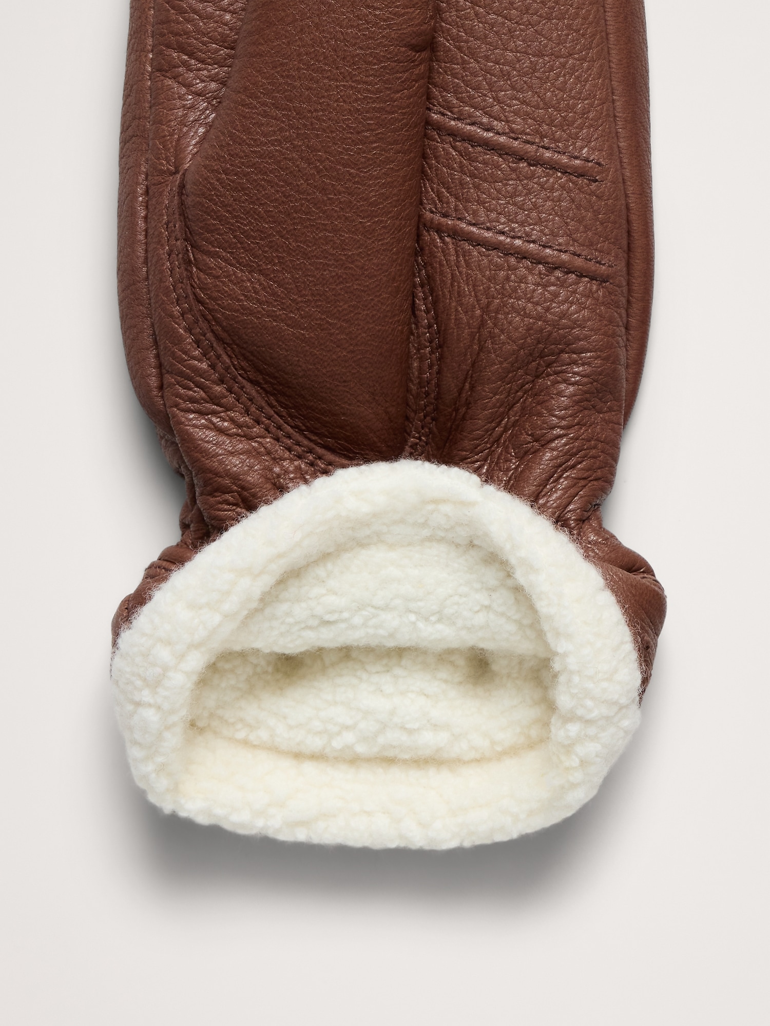 Image number 2 showing, Boda Leather Mittens by Hestra