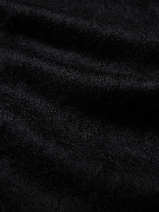 Brushed Alpaca-Wool Blend Scarf