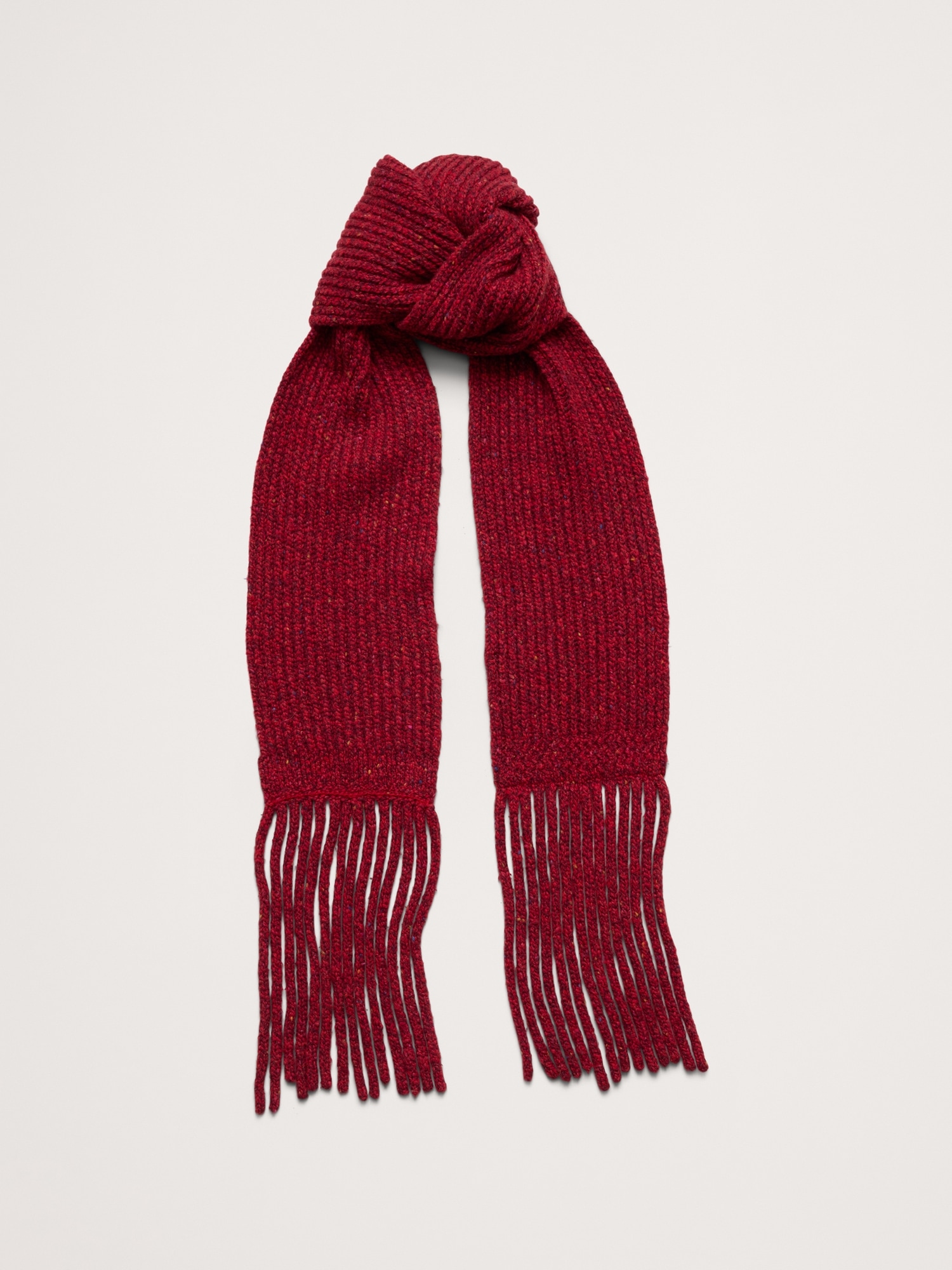 Donegal Wool-Blend Extra-Long Scarf